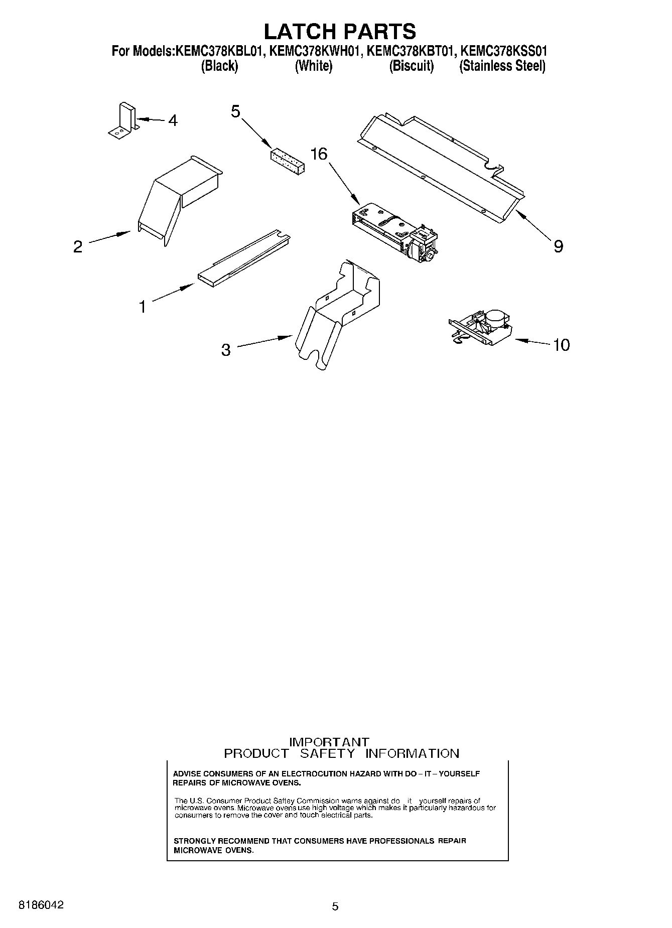 04 - LATCH PARTS