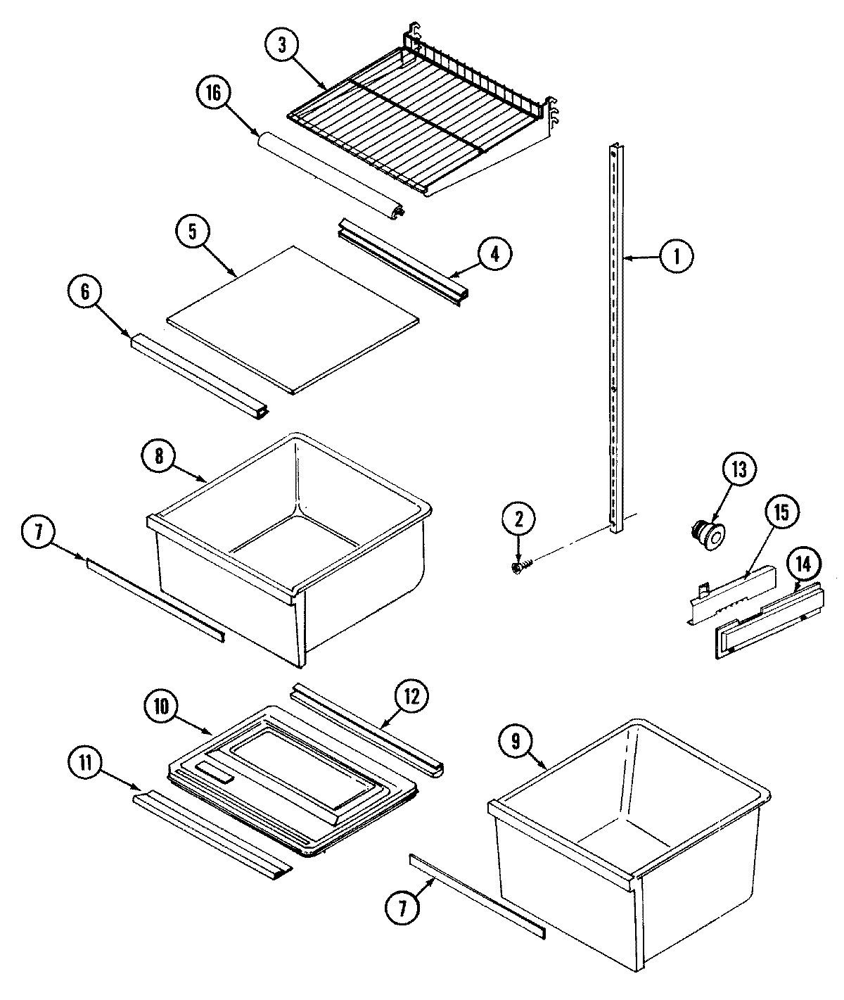 07 - SHELVES & ACCESSORIES