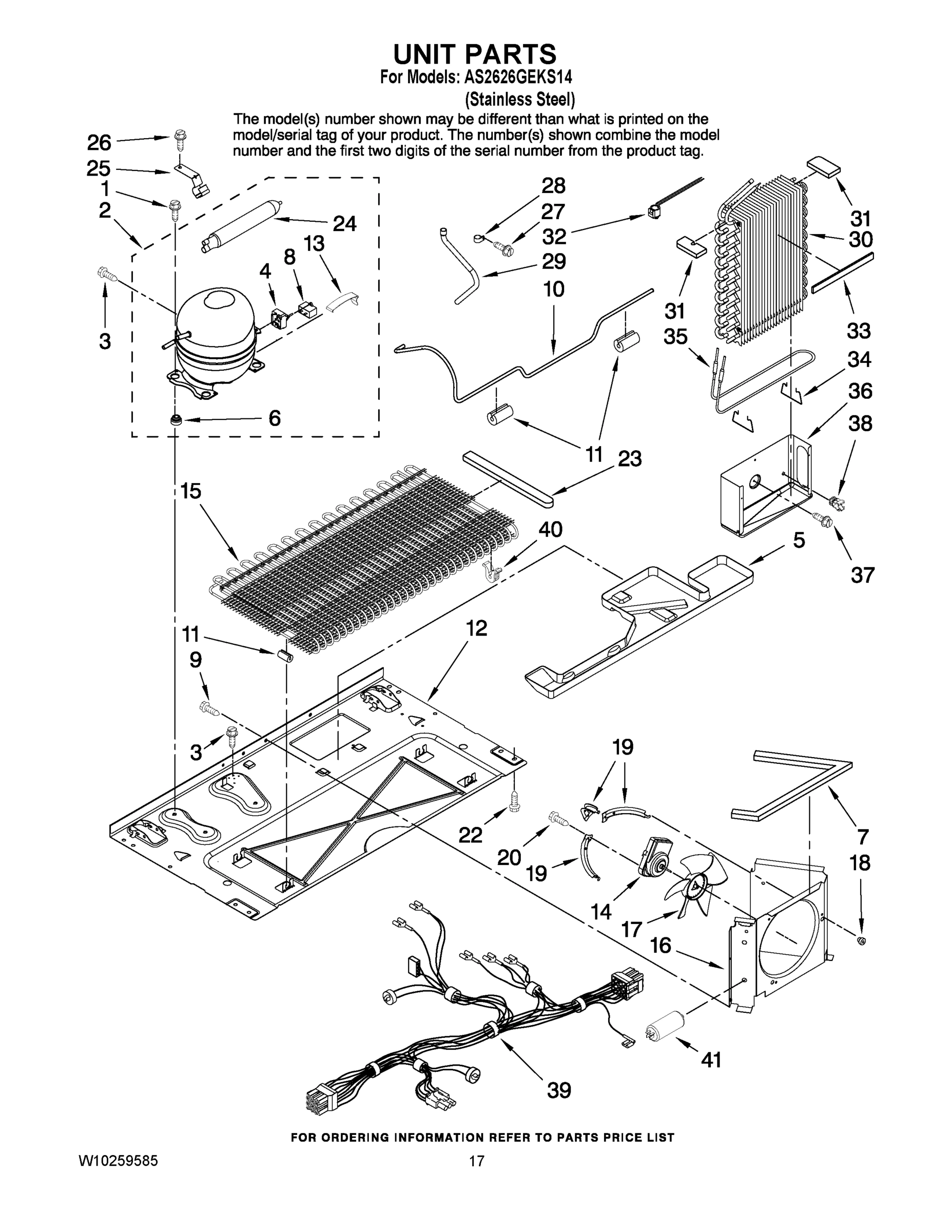 11 - UNIT PARTS