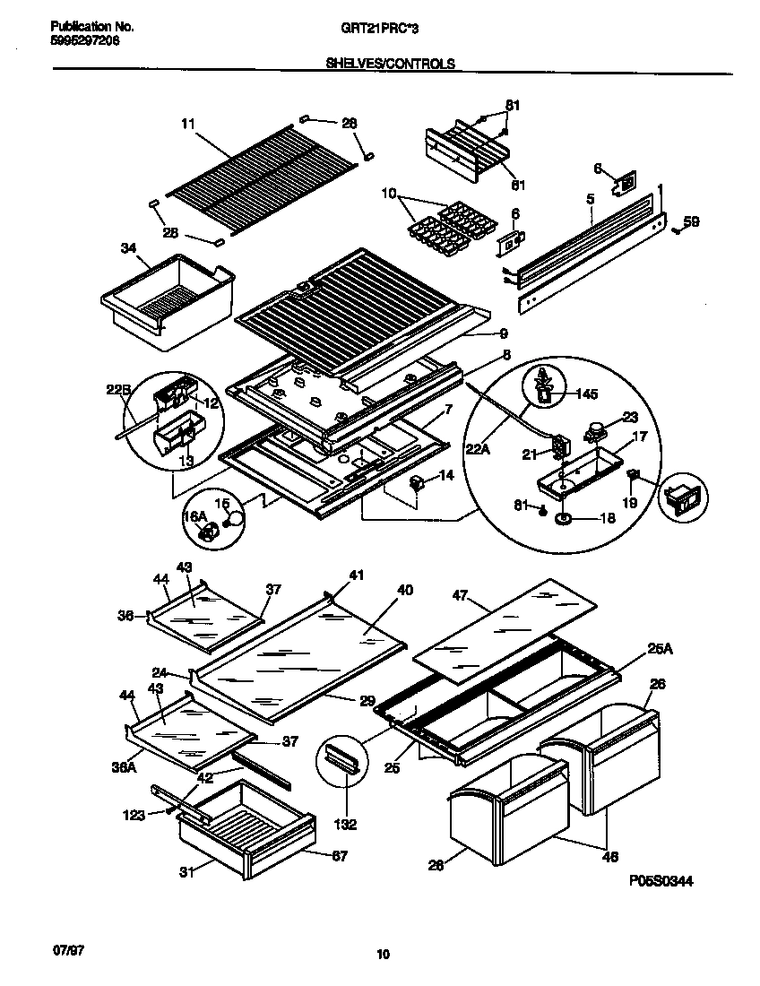 04 - SHELVES/CONTROLS