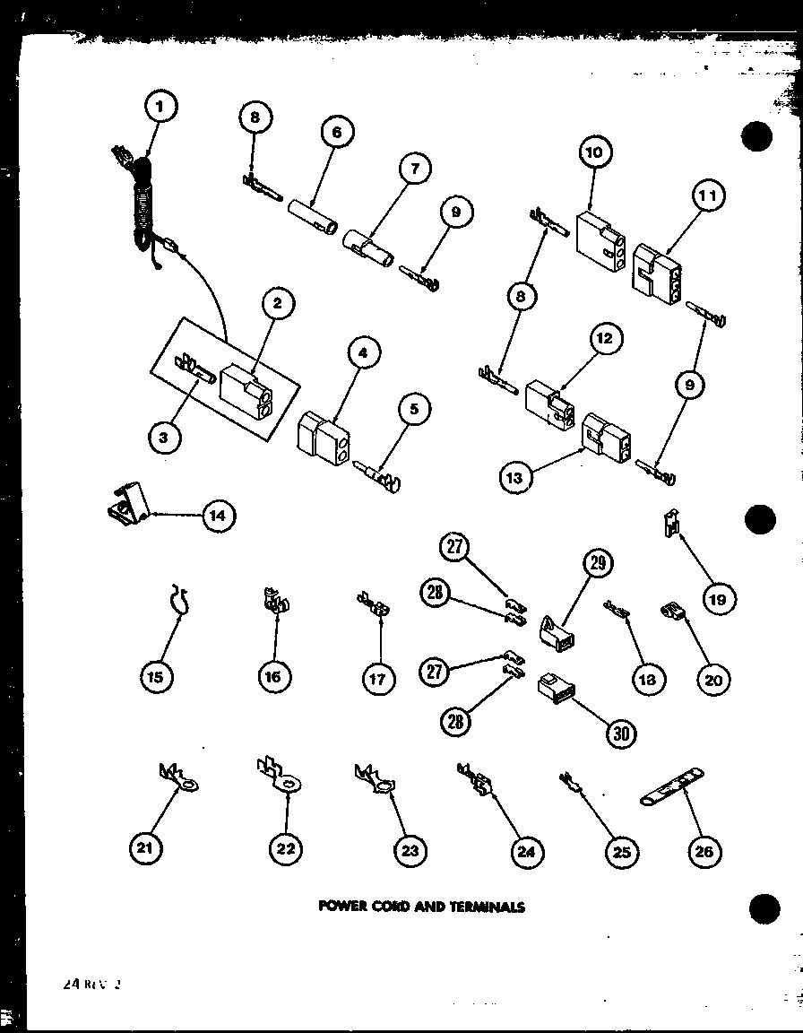 07 - POWER CORD AND TERMINALS