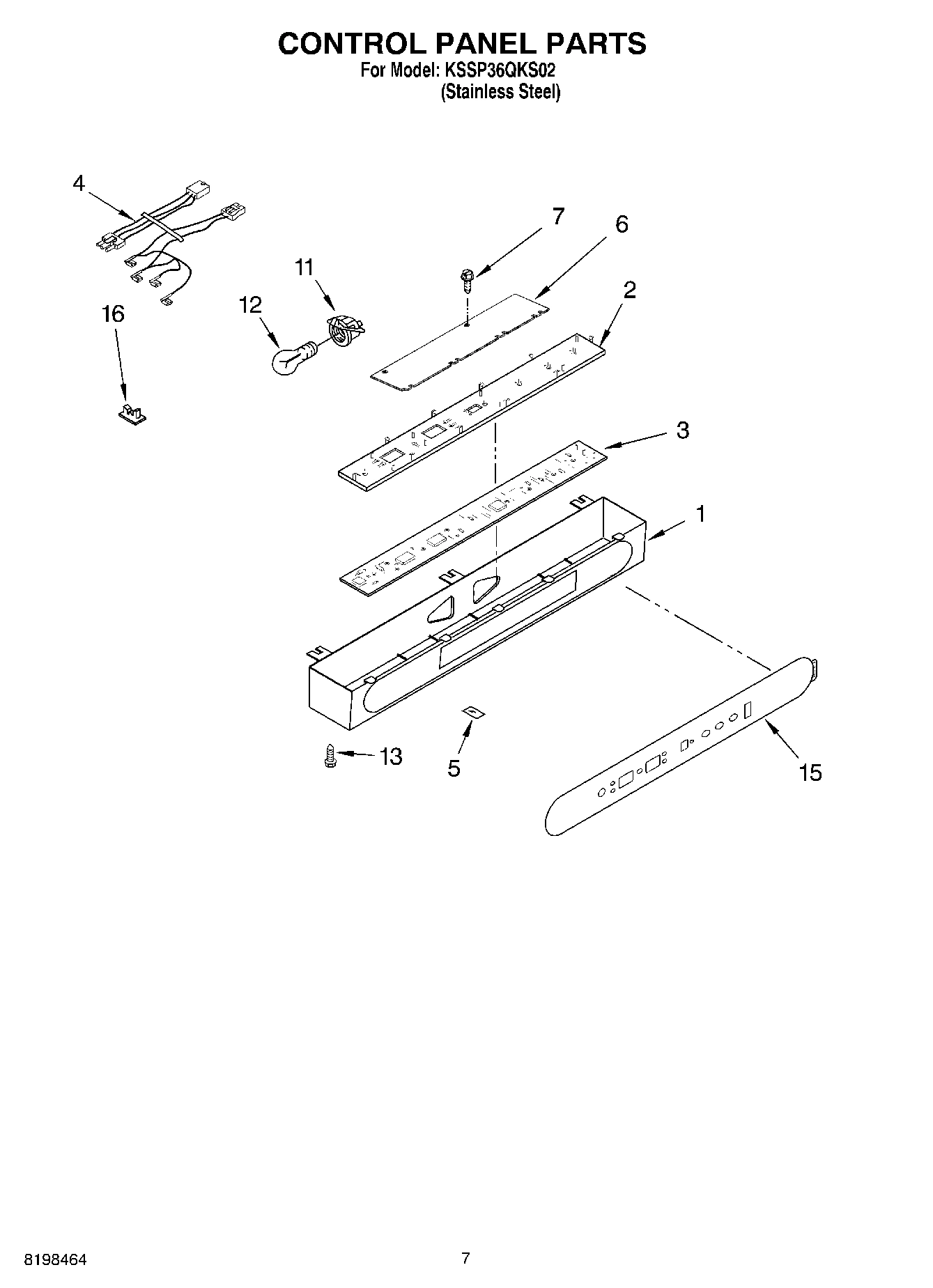 05 - CONTROL PANEL PARTS