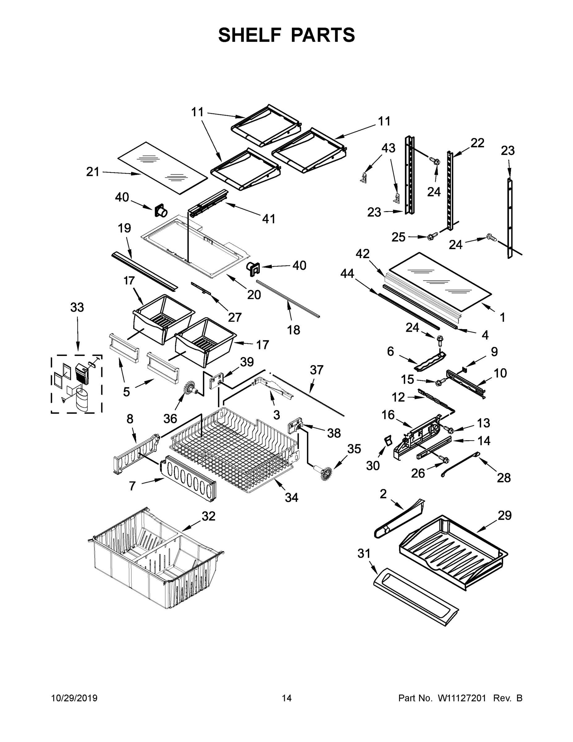08 - SHELF PARTS
