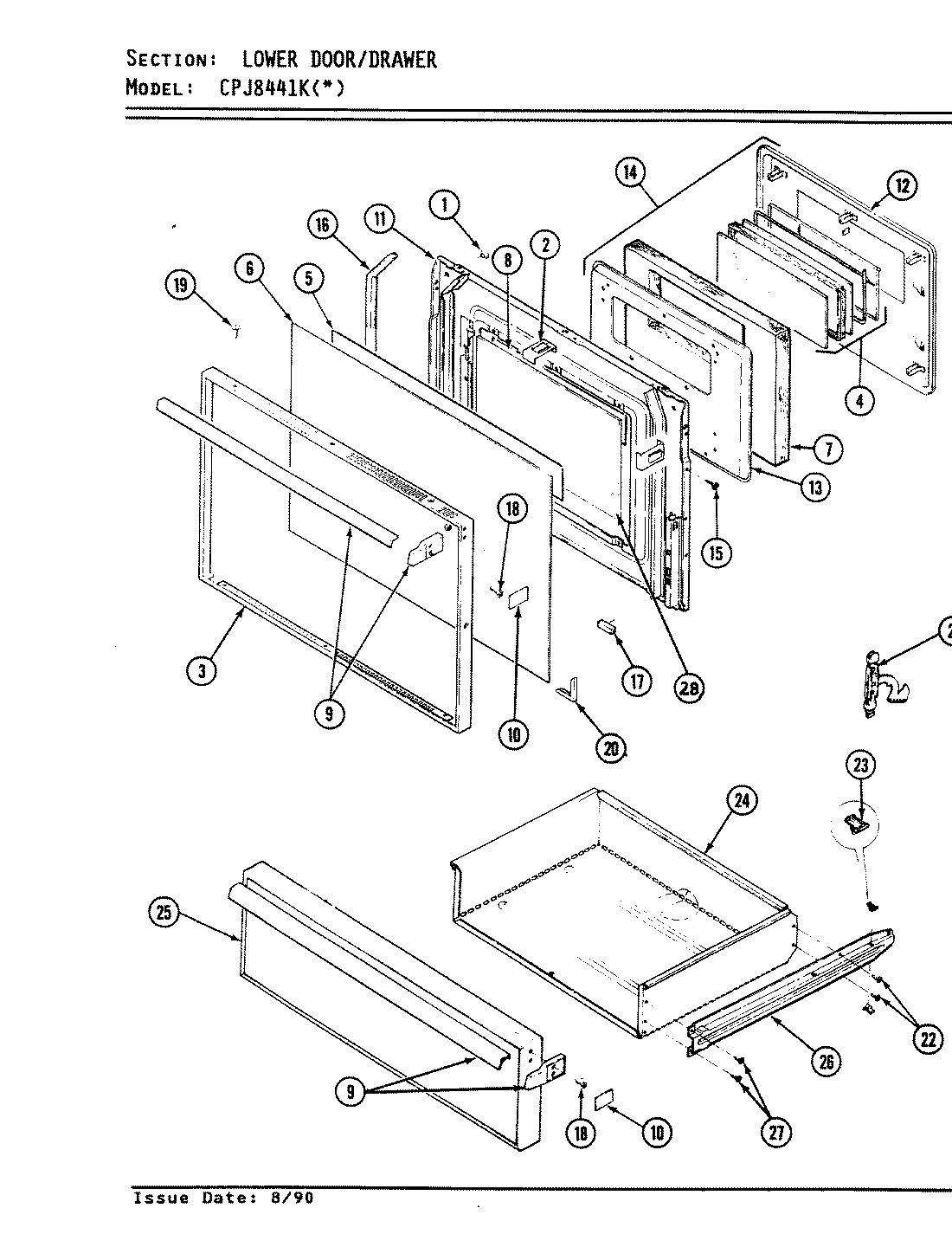 05 - LOWER DOOR/DRAWER