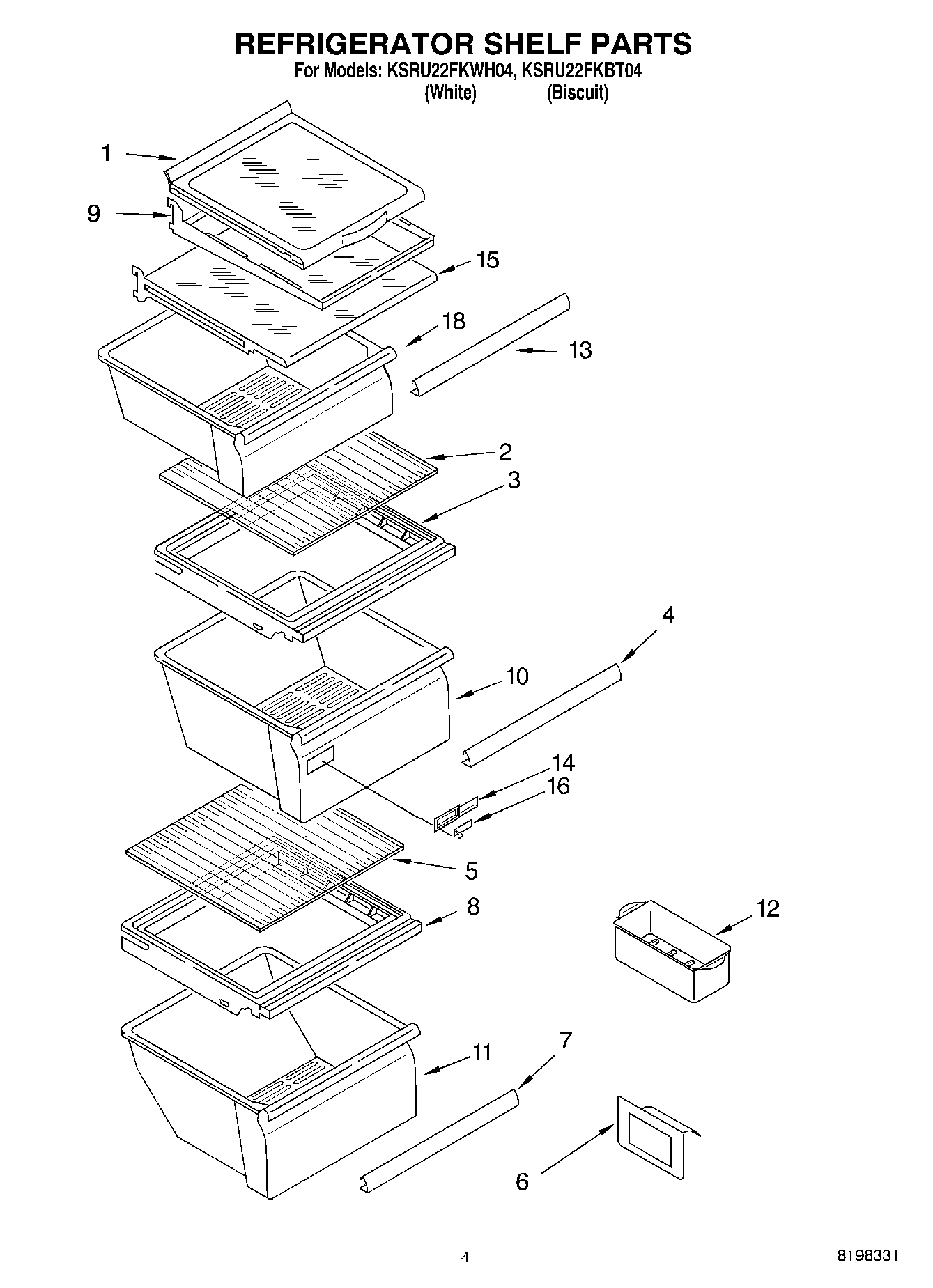 03 - REFRIGERATOR SHELF