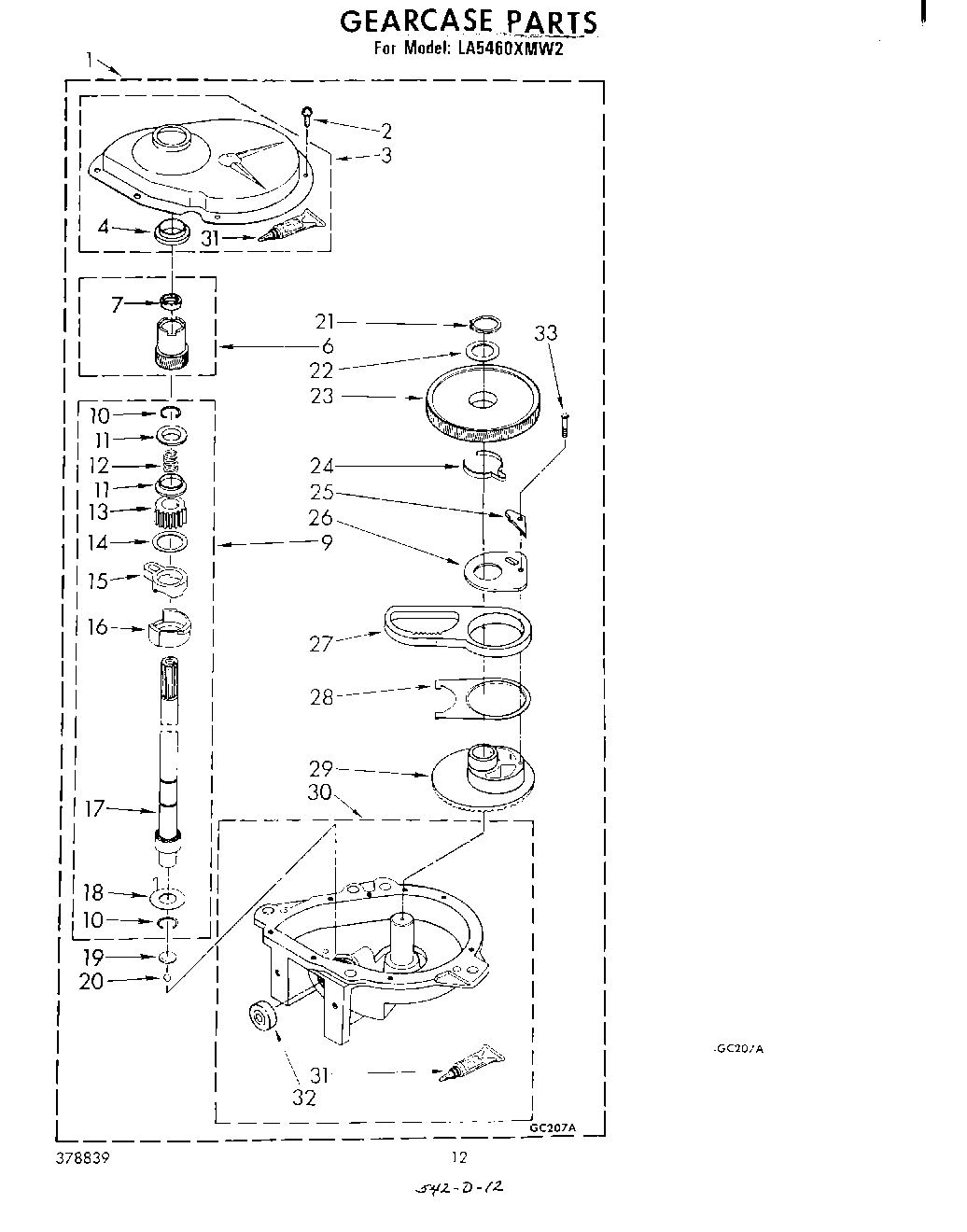 10 - GEARCASE