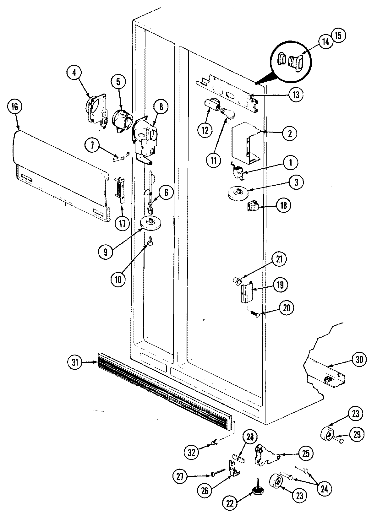 03 - FRESH FOOD COMPARTMENT
