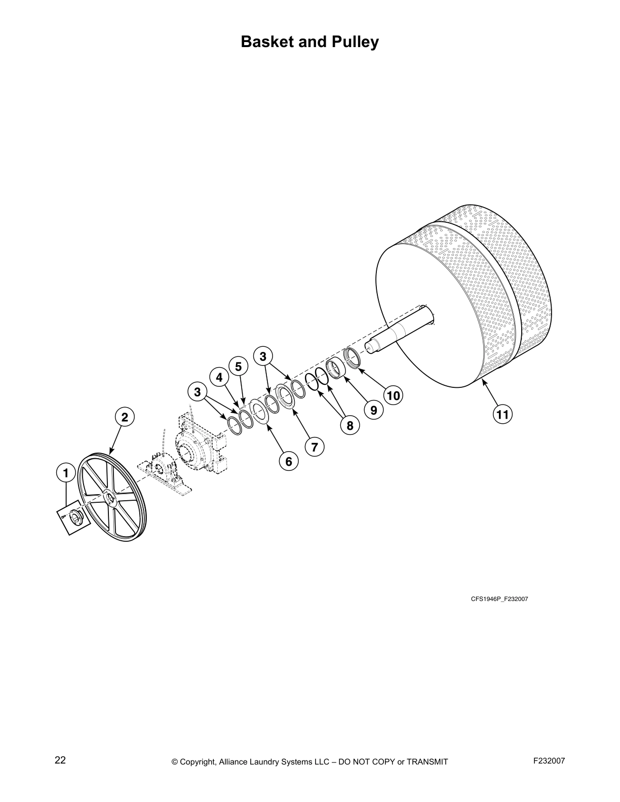 Basket and Pulley