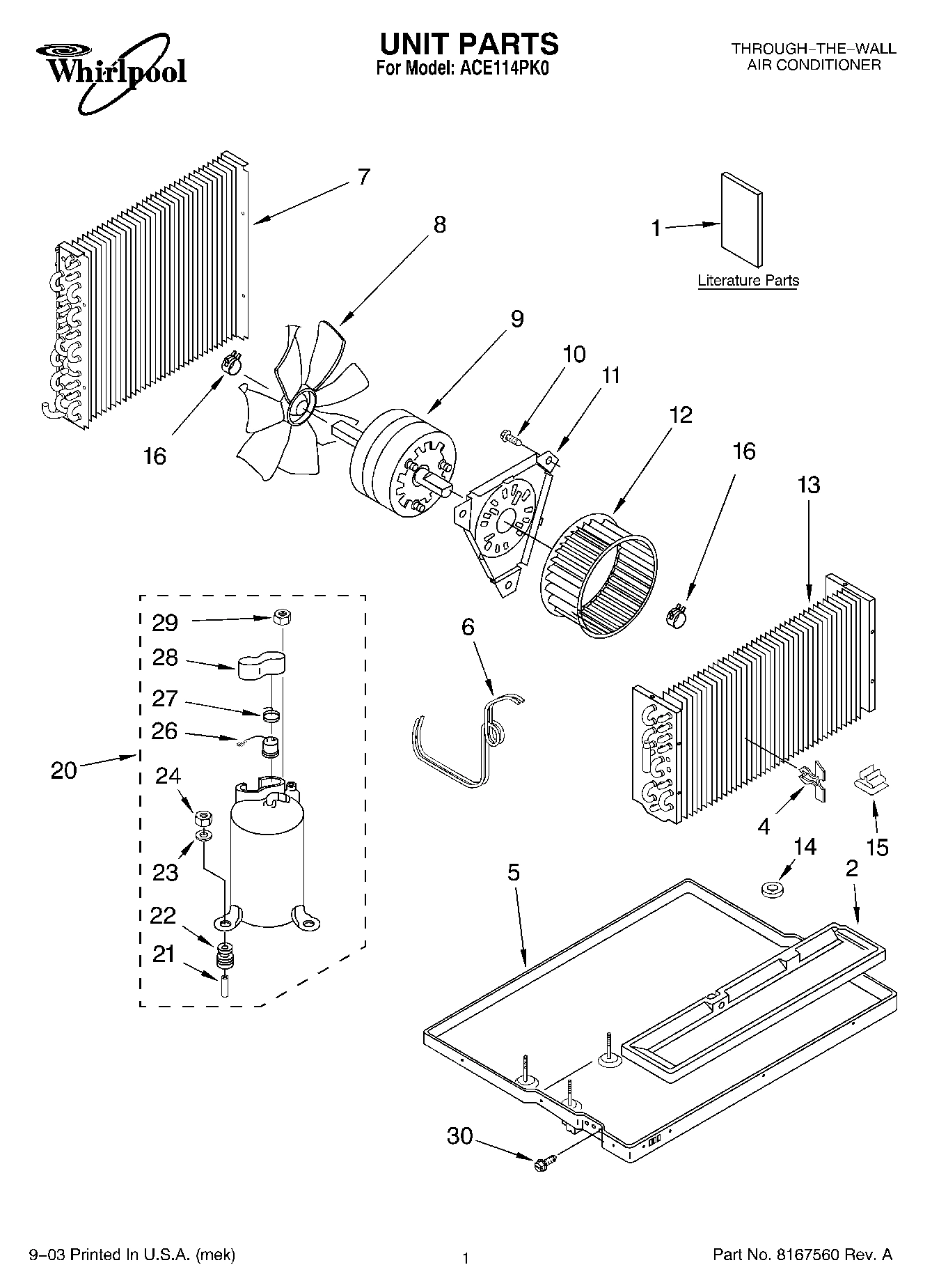 01 - UNIT PARTS