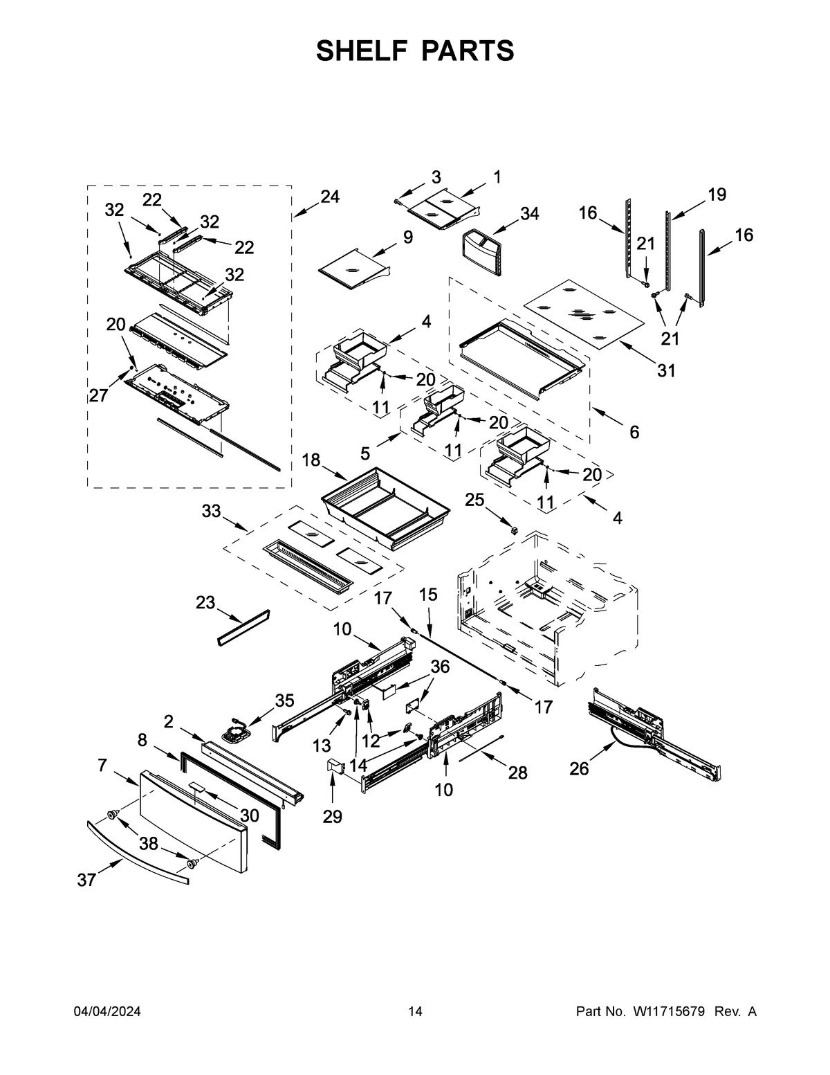 08 - SHELF PARTS