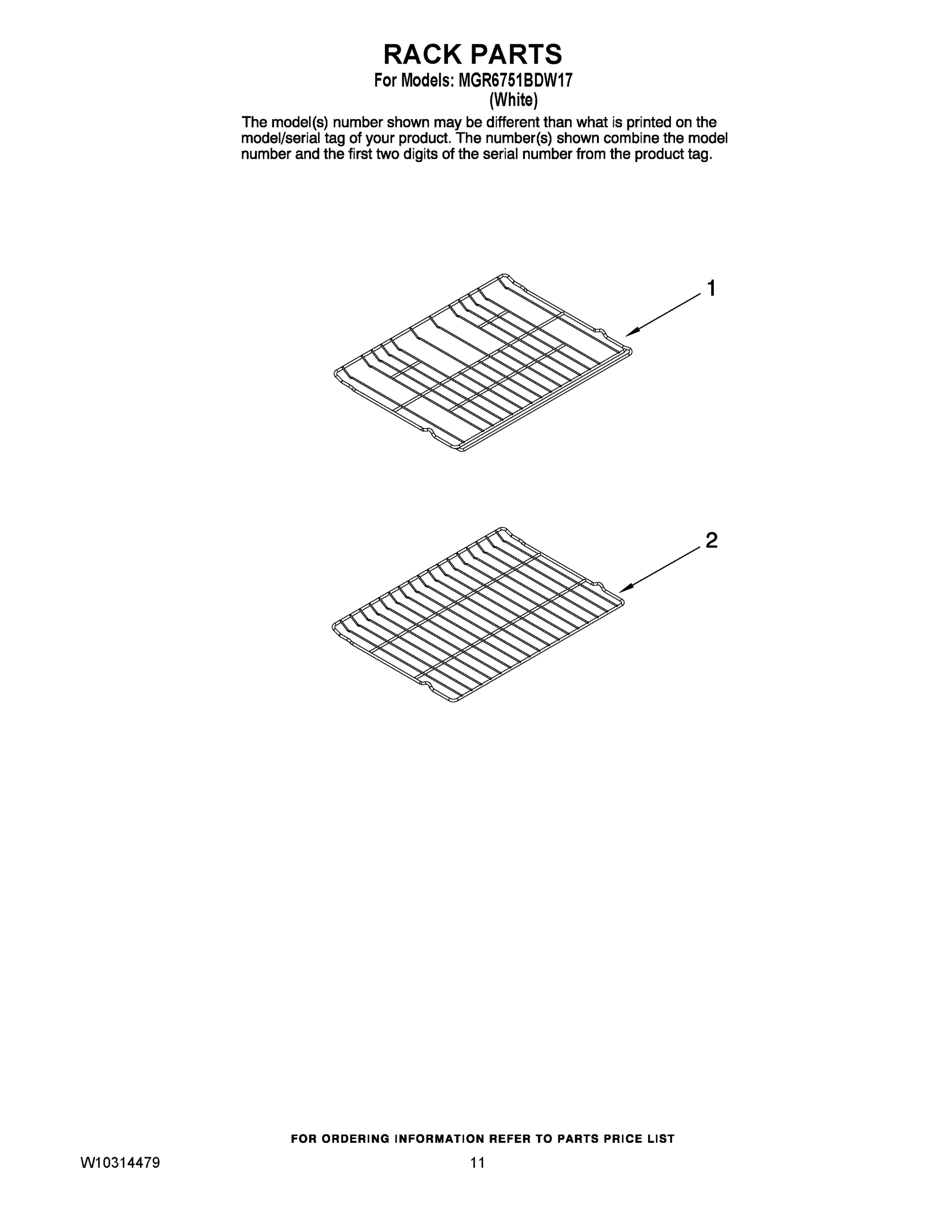07 - RACK PARTS