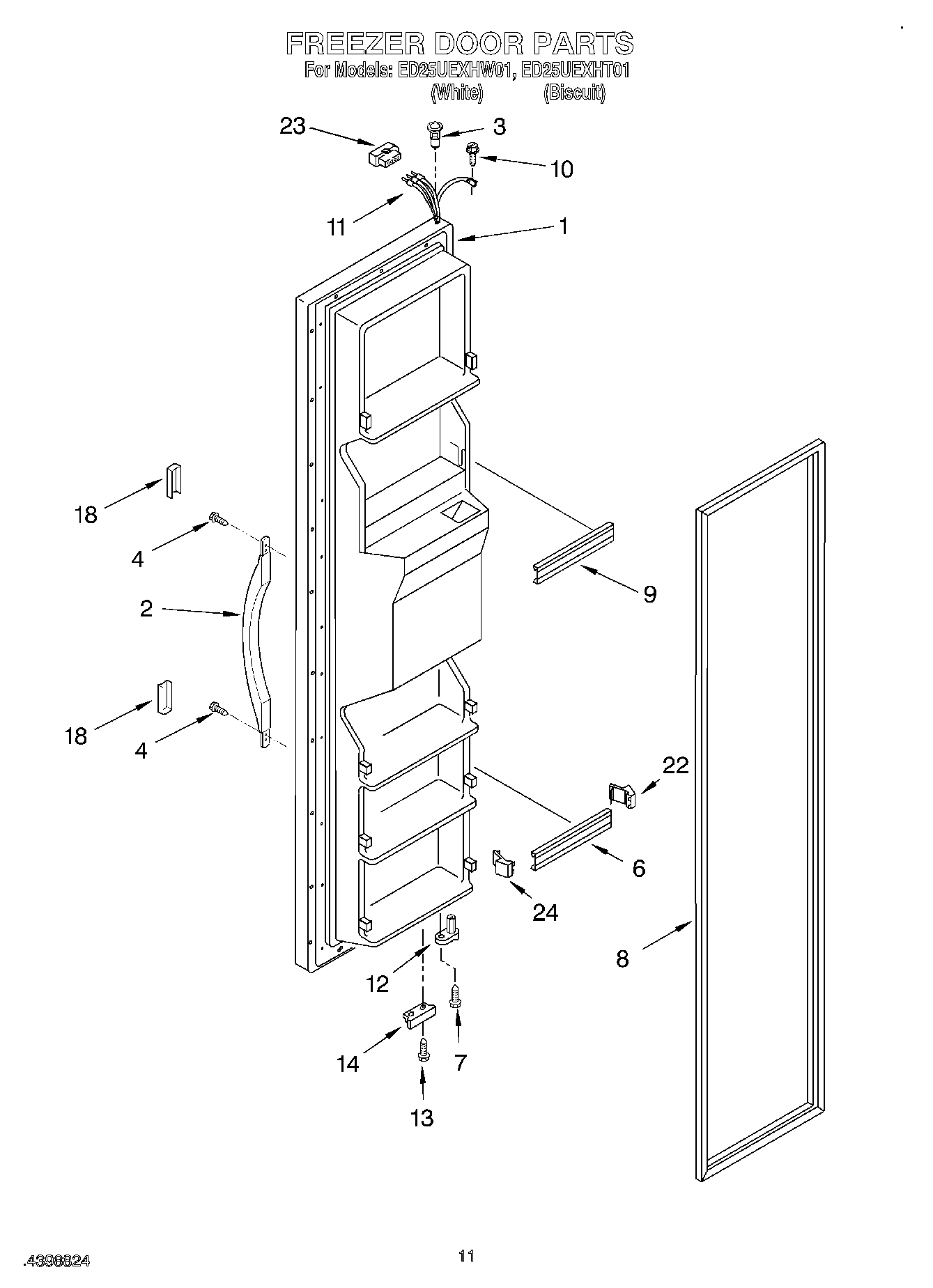 07 - FREEZER DOOR