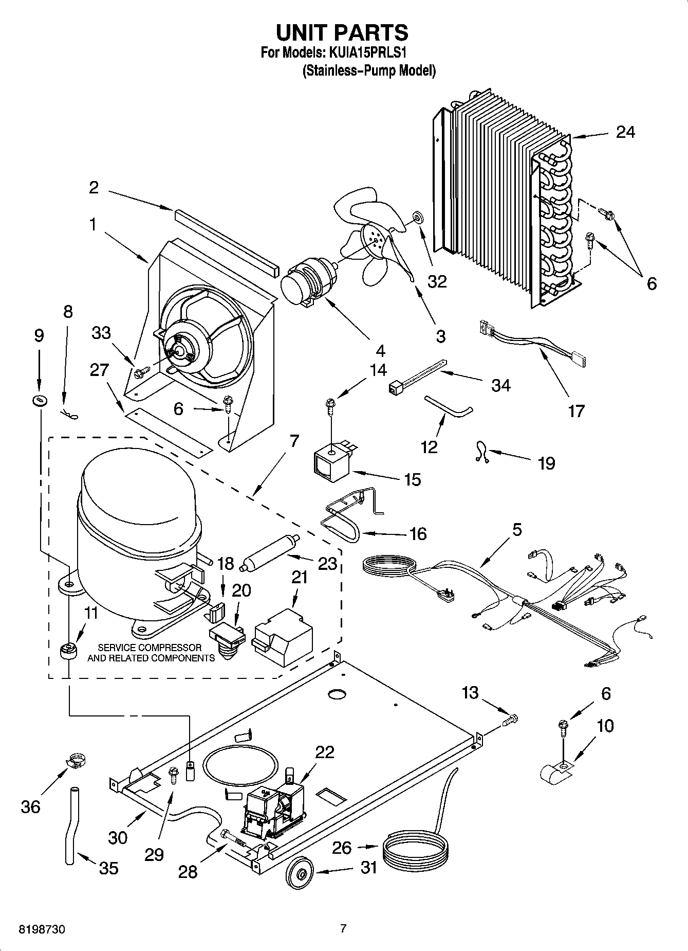 05 - UNIT PARTS, OPTIONAL PARTS