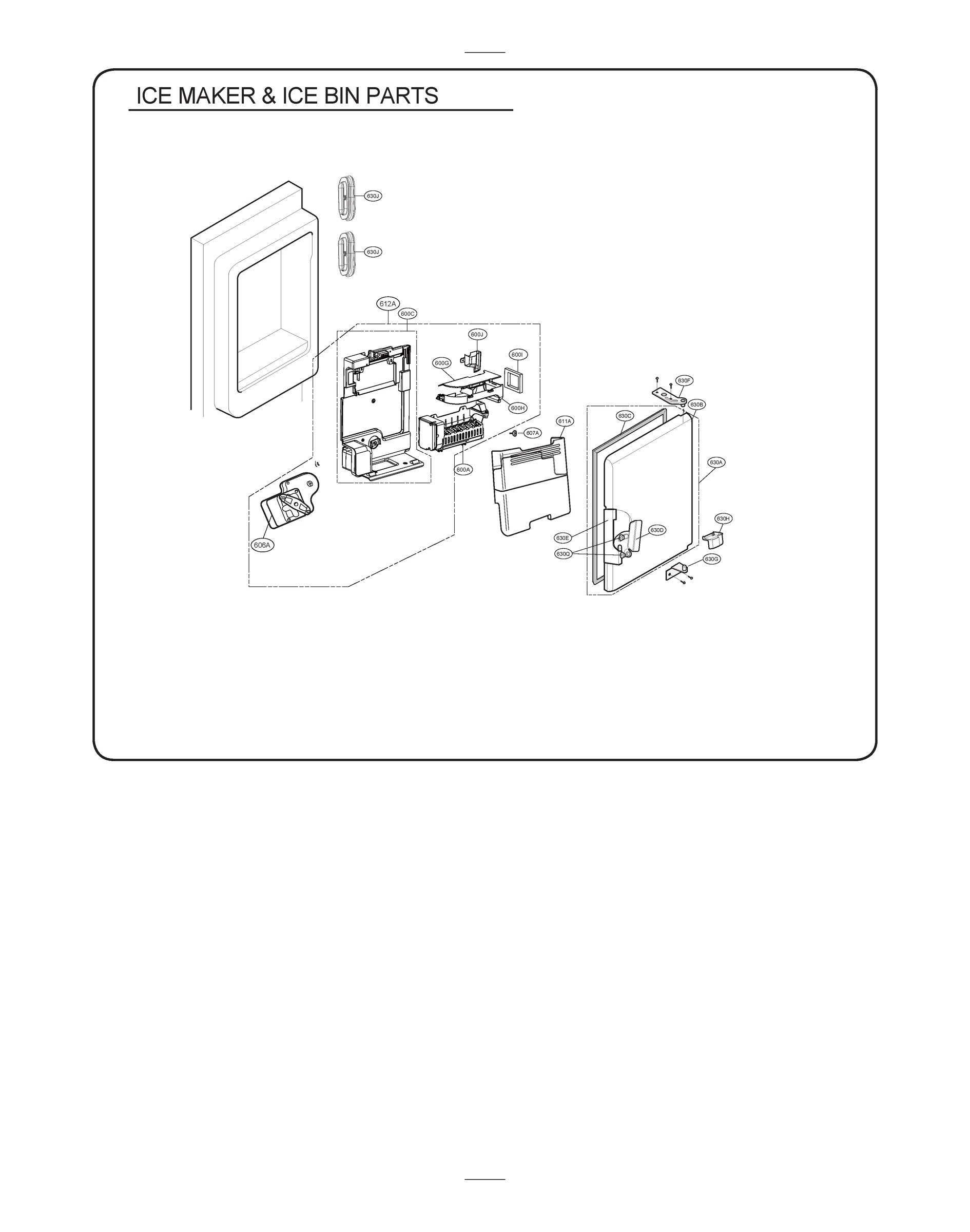 ICEMAKER & ICE BIN PARTS