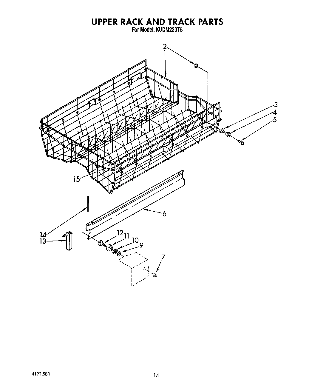 11 - UPPER RACK AND TRACK