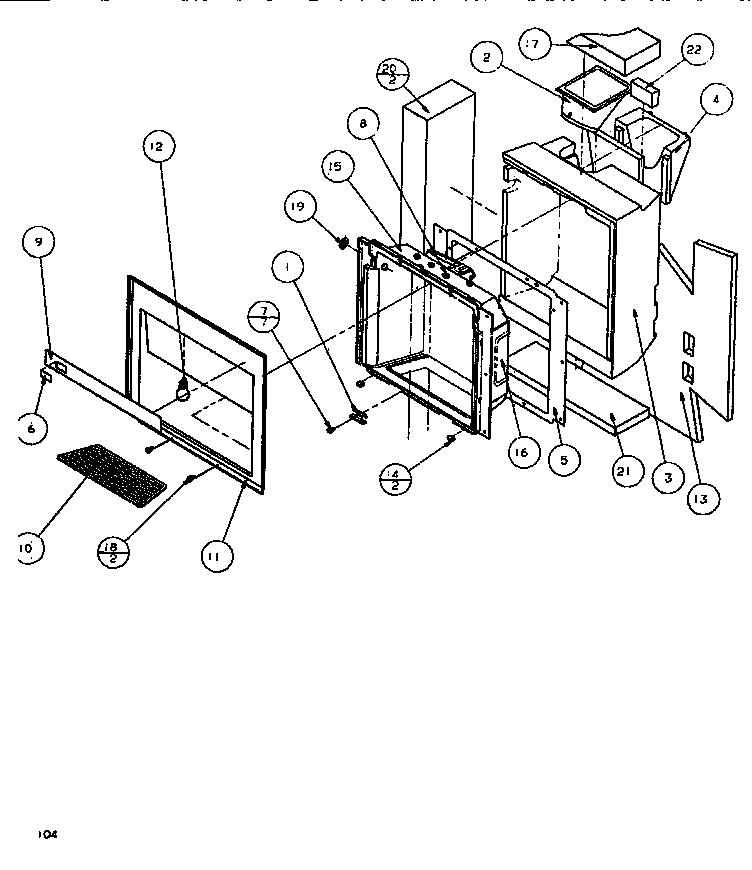 11 - ICE & WATER CAVITY