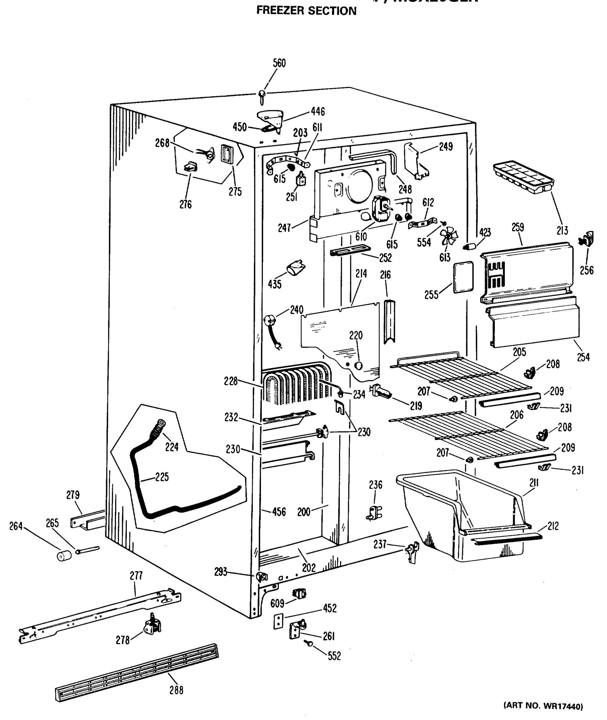 FREEZER SECTION