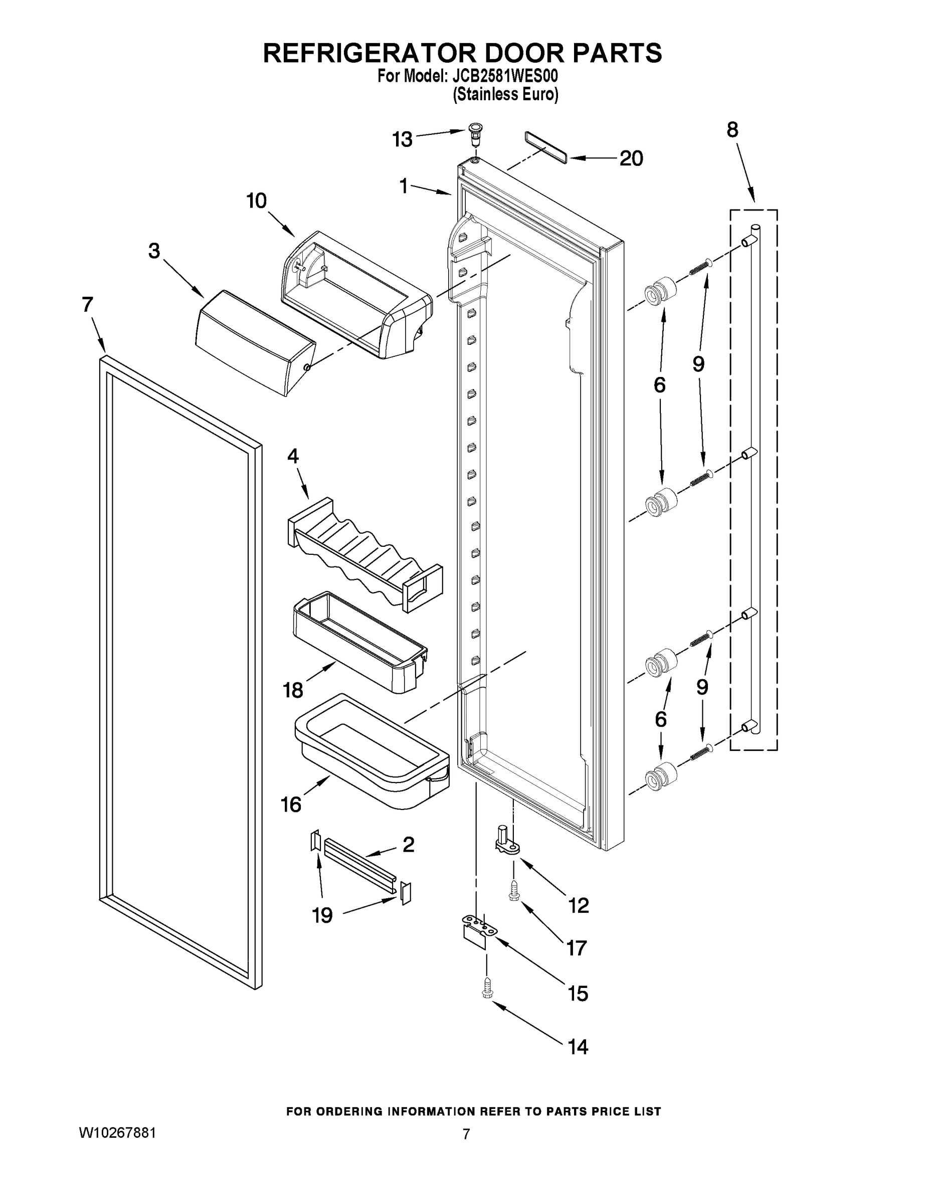05 - REFRIGERATOR DOOR PARTS