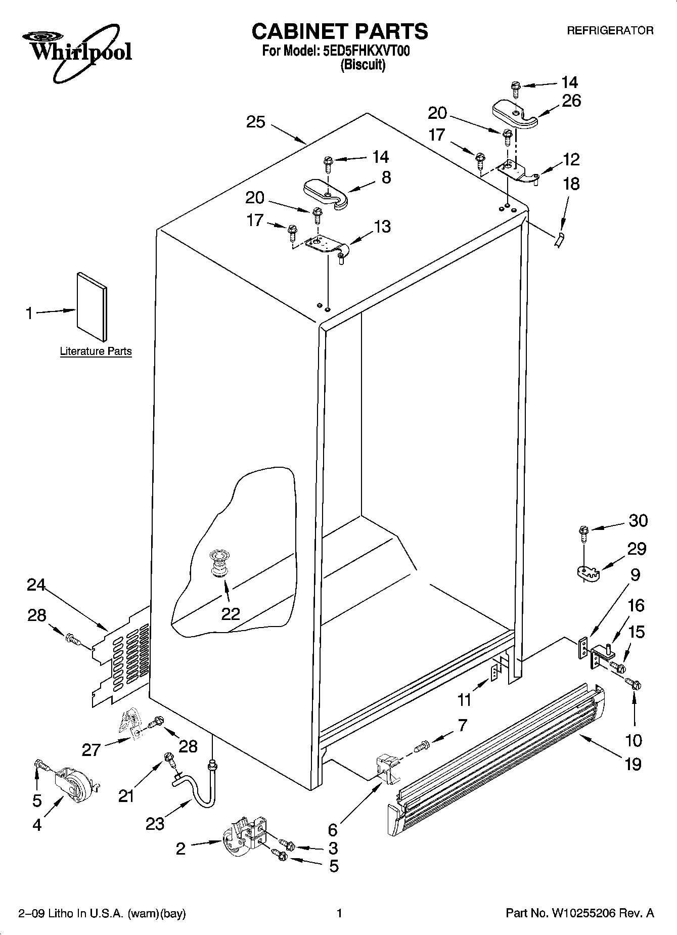01 - CABINET PARTS