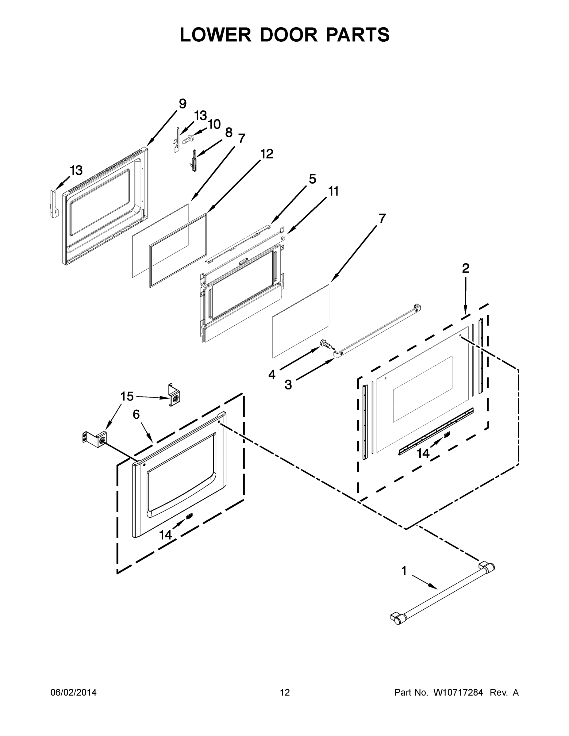07 - LOWER DOOR PARTS