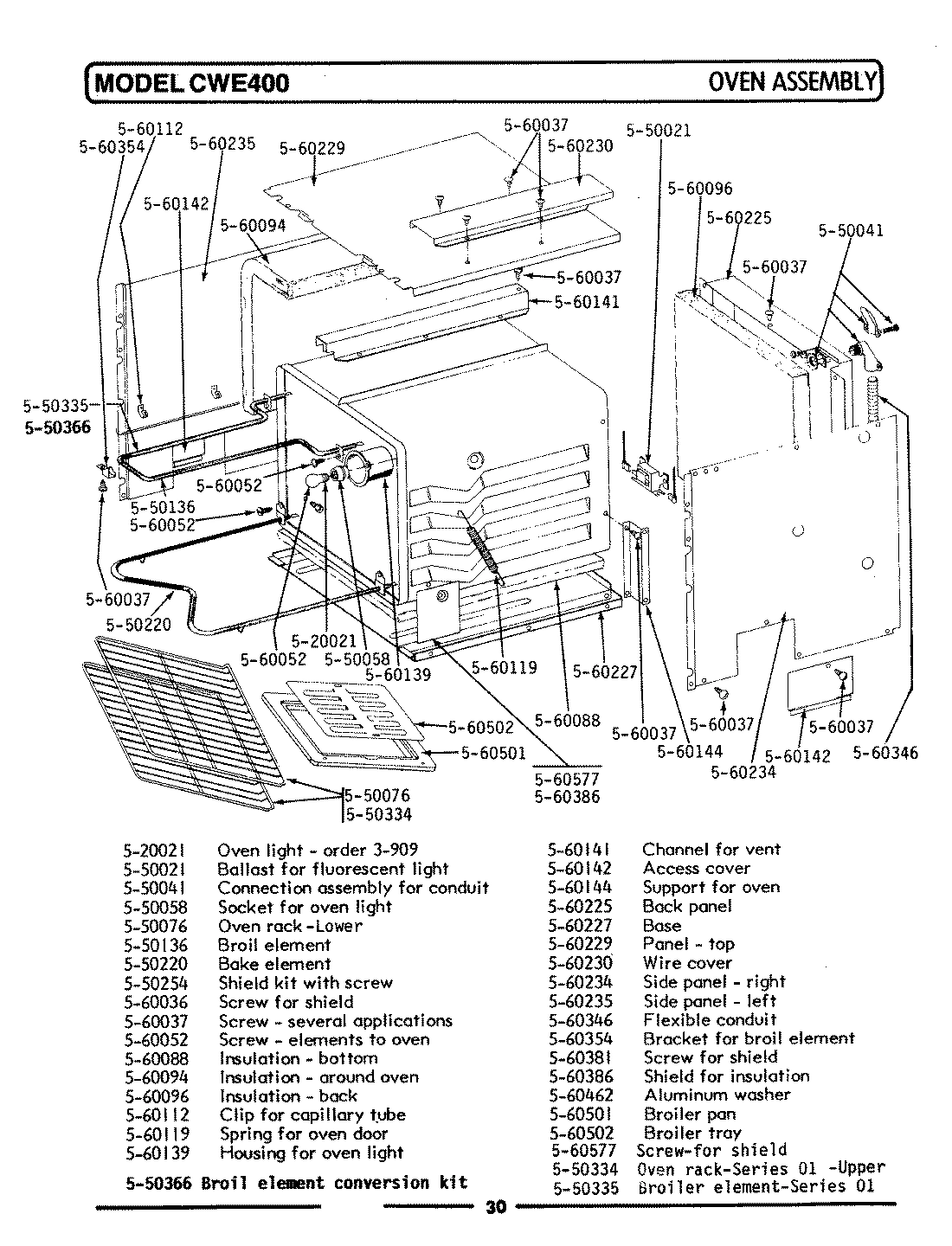 04 - OVEN ASSEMBLY