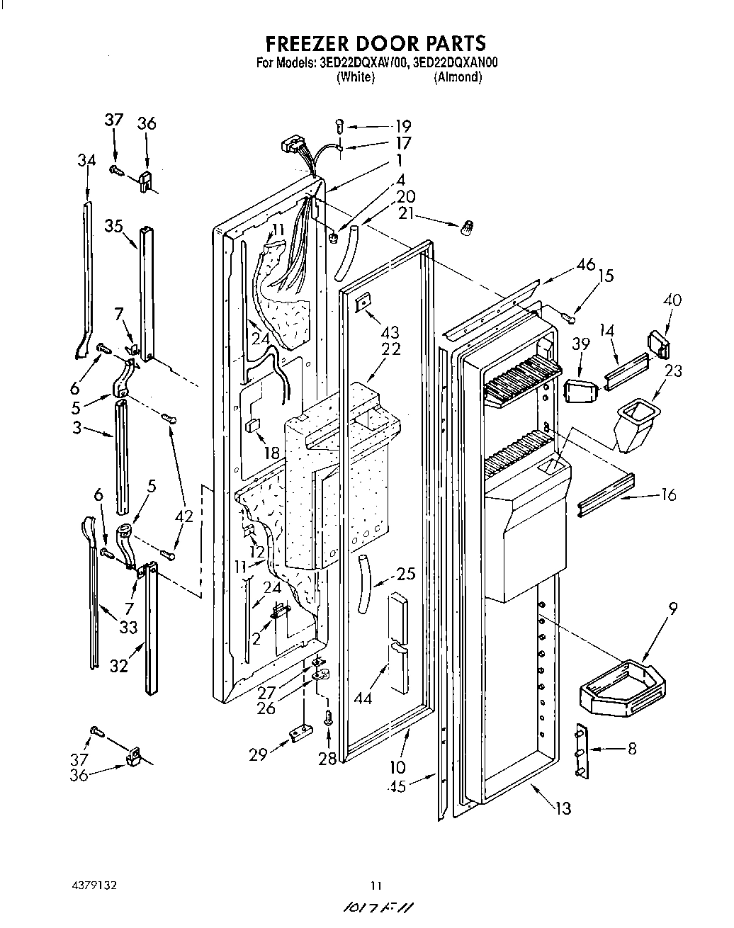 07 - FREEZER DOOR