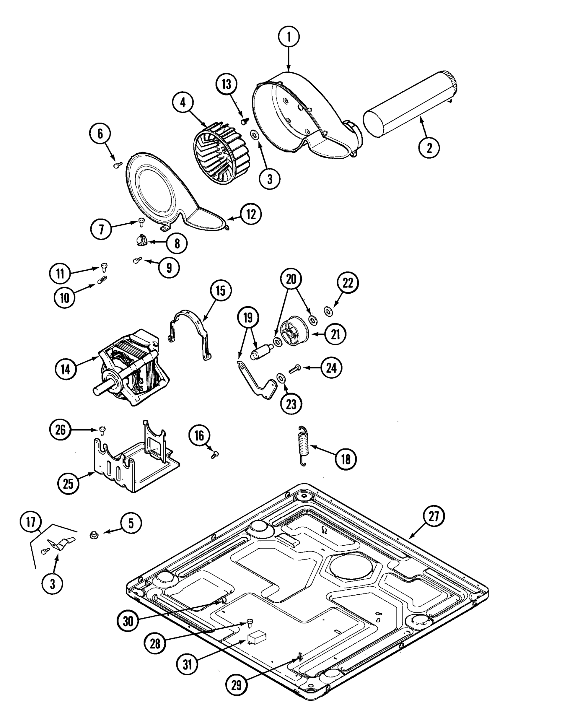 08 - MOTOR DRIVE (DRYER)