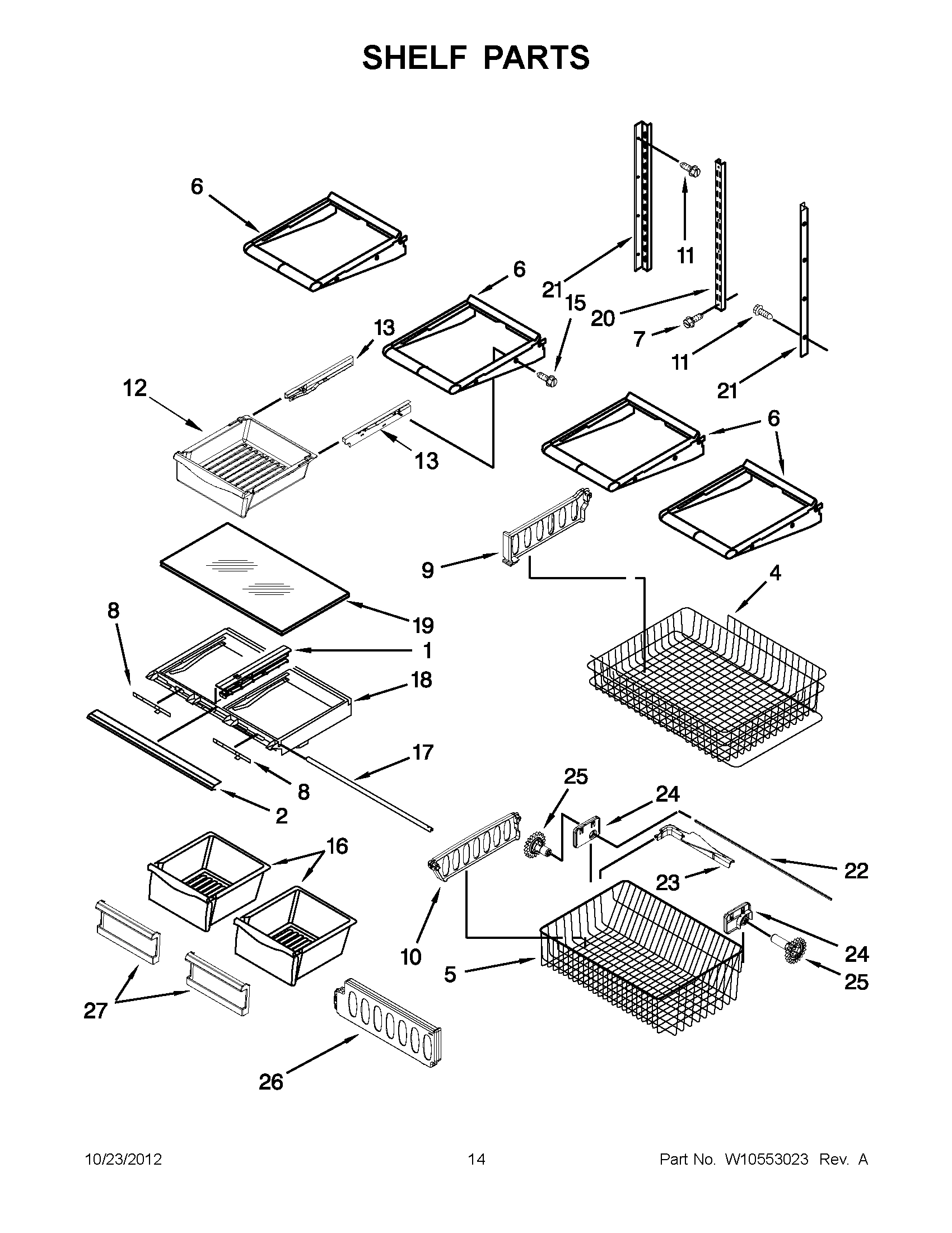 07 - SHELF PARTS