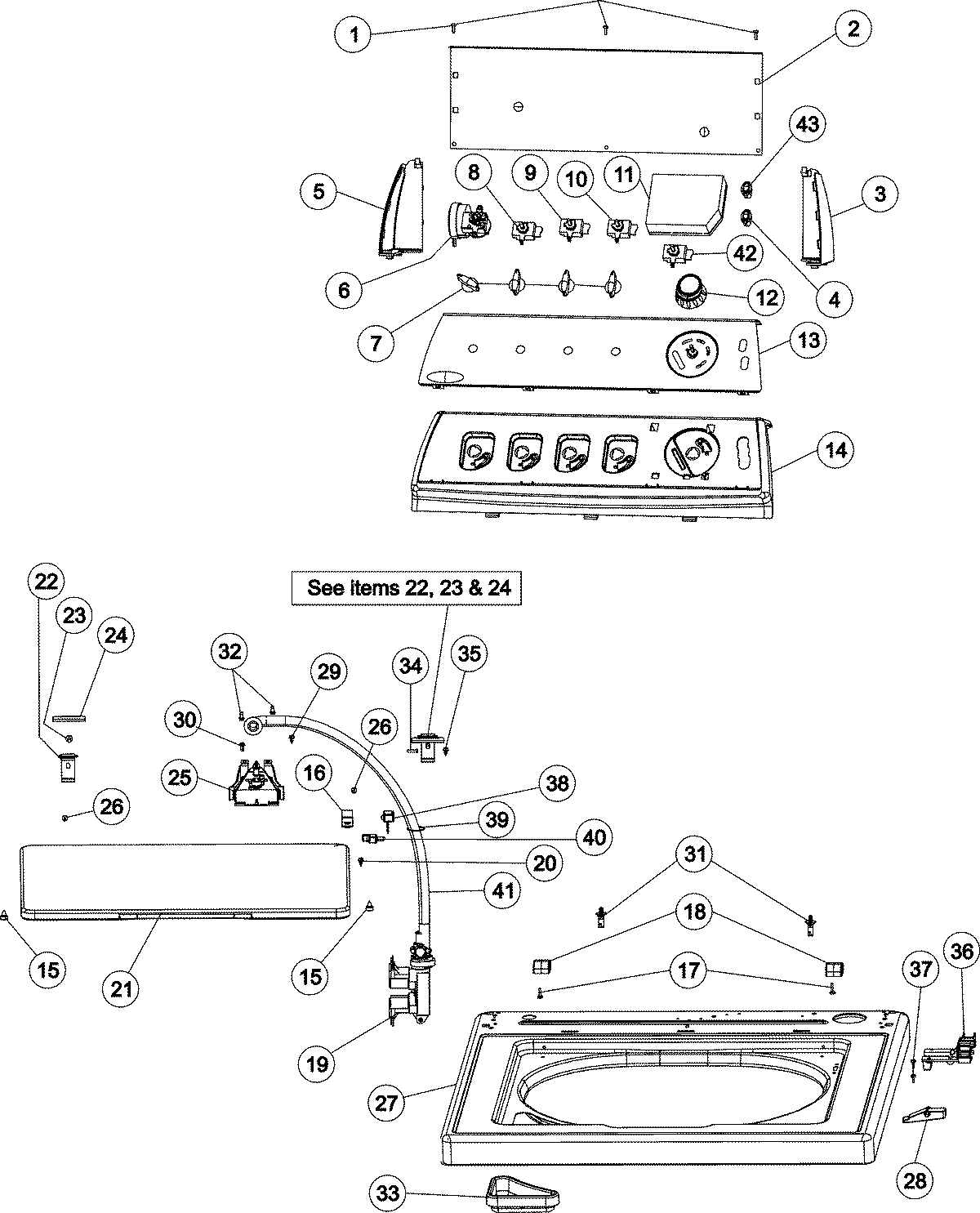 03 - CONTROL PANEL & TOP