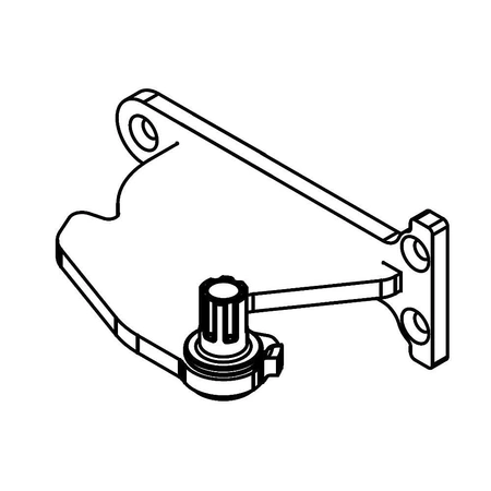 W10691700 Whirlpool Refrigerator Door Hinge