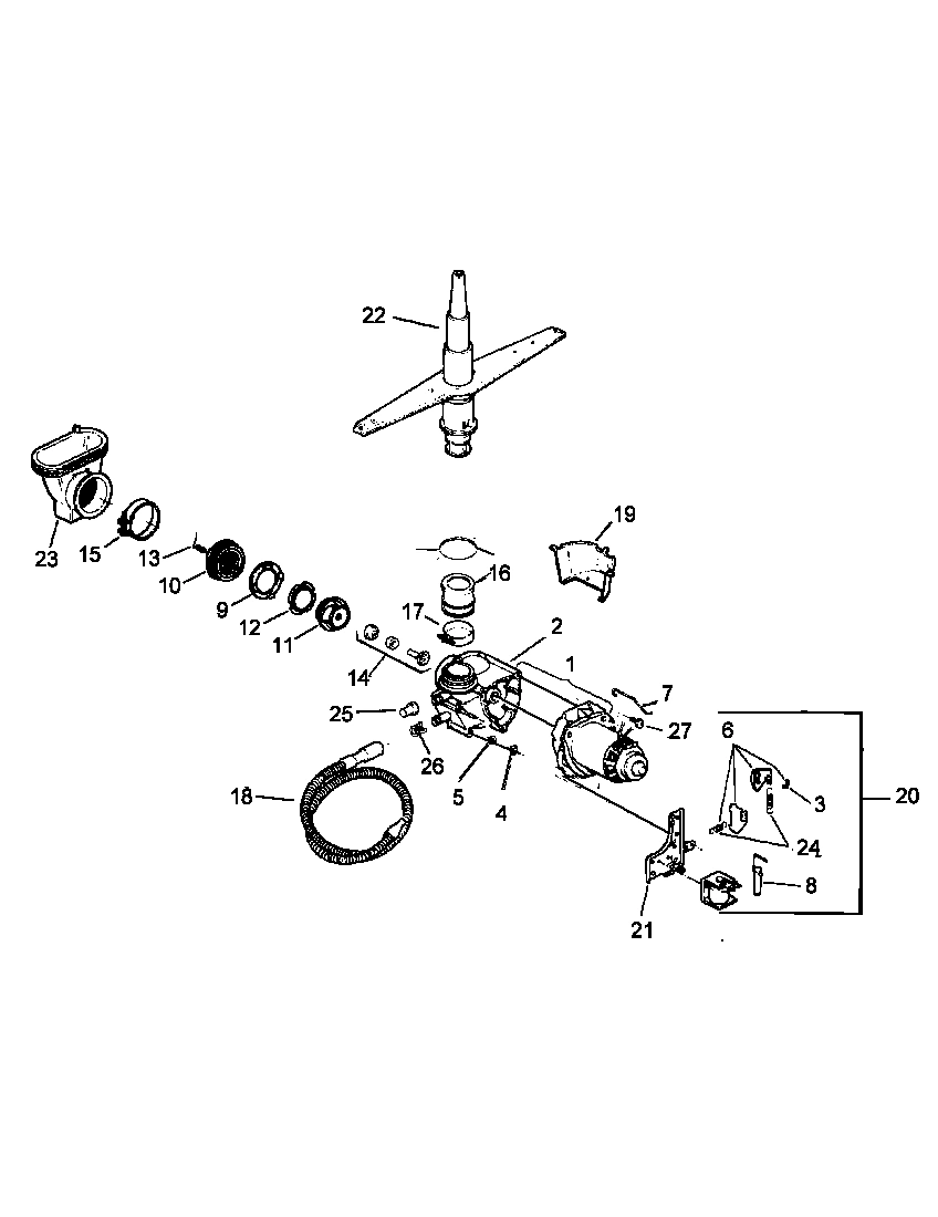 03 - MOTOR & PUMP ASSY