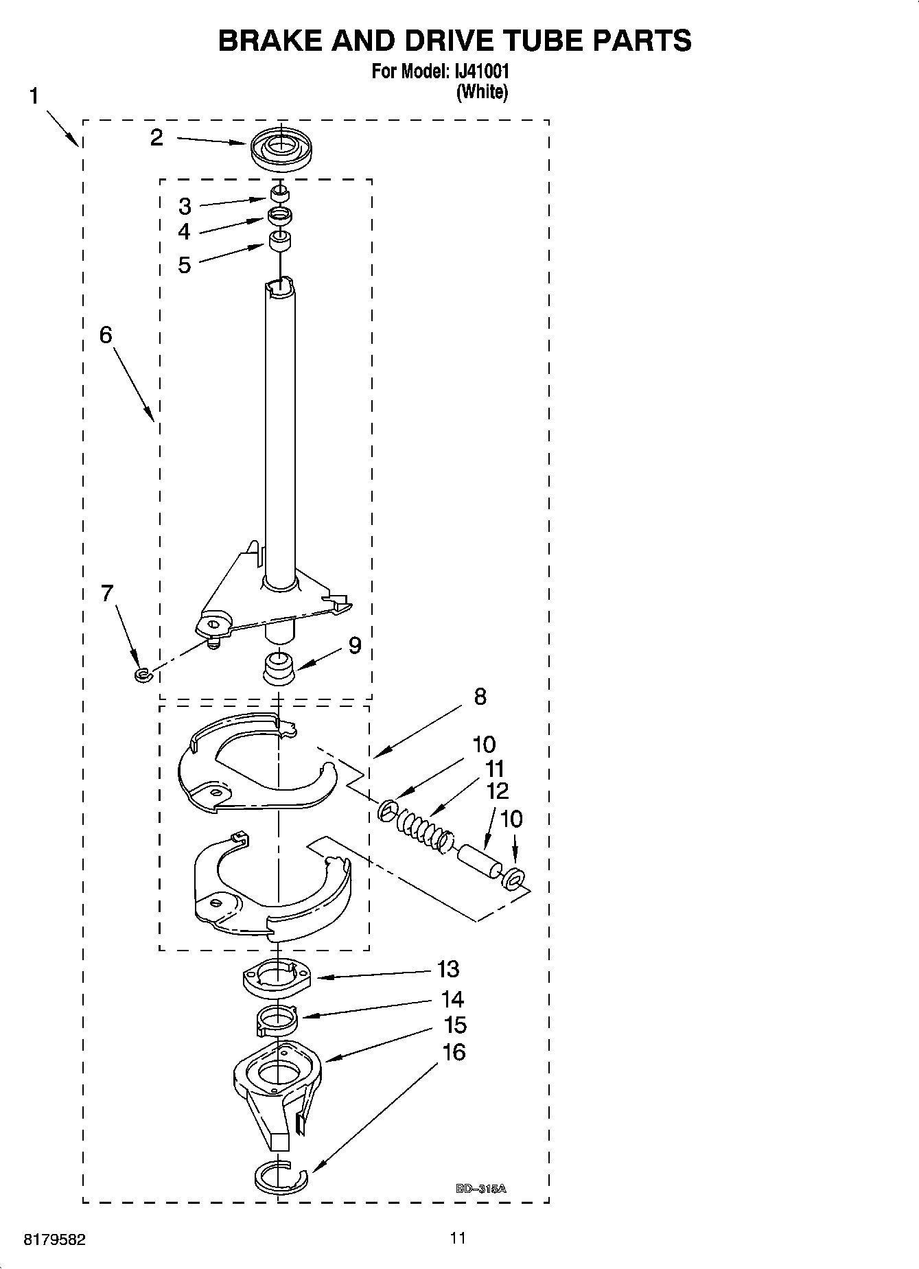 07 - BRAKE AND DRIVE TUBE PARTS