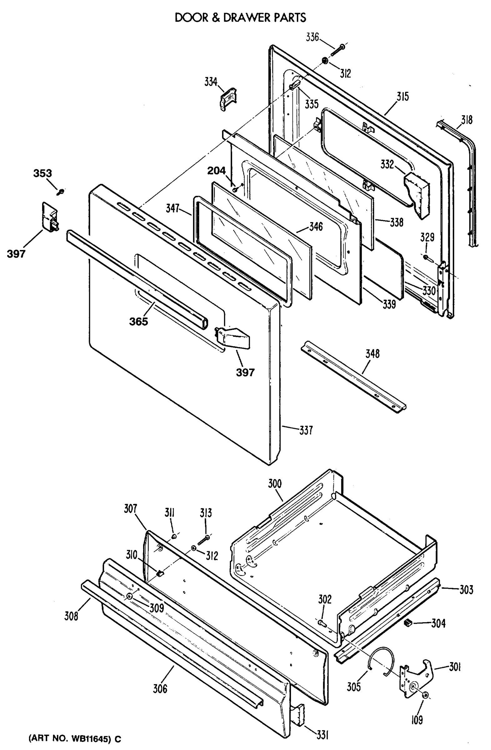 DOOR & DRAWER PARTS