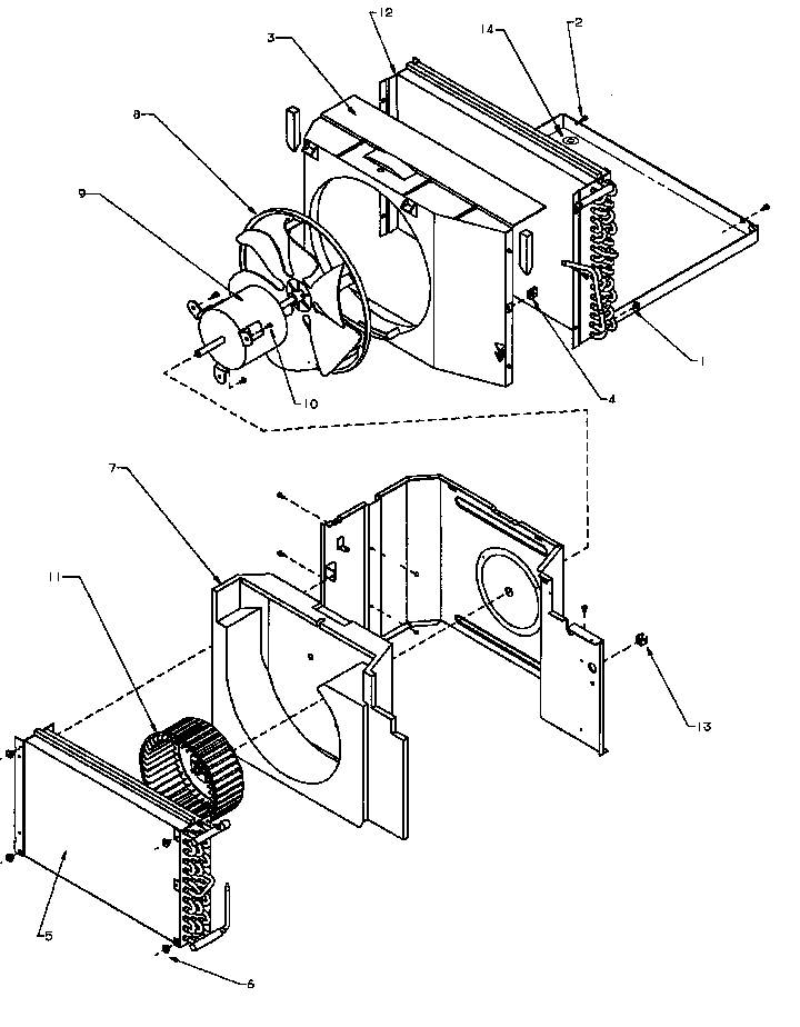 03 - EVAP, CONDENSER & AIR FLOW PARTS