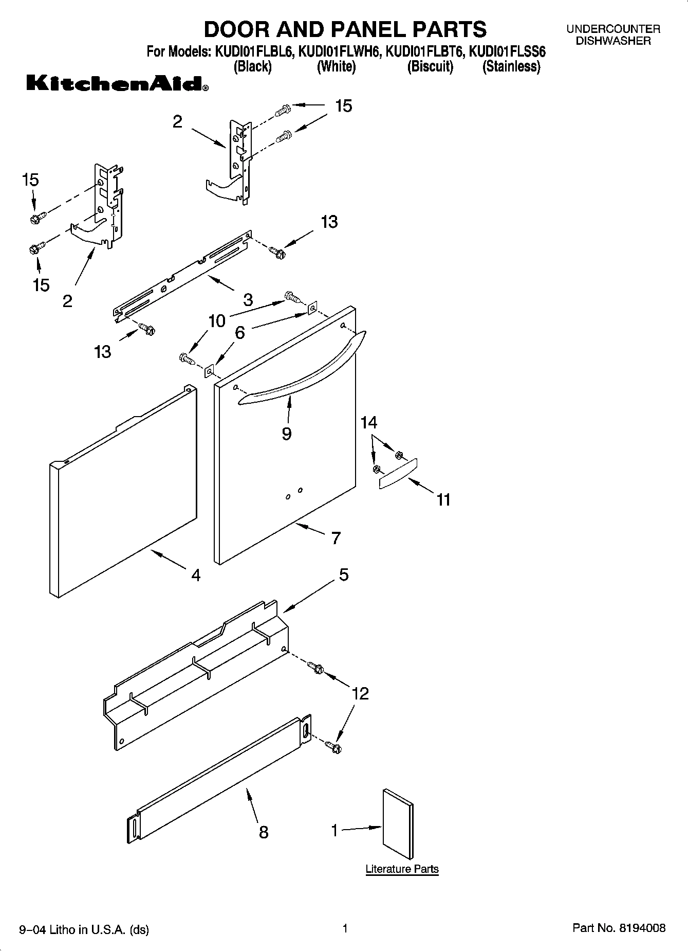 01 - DOOR AND PANEL PARTS