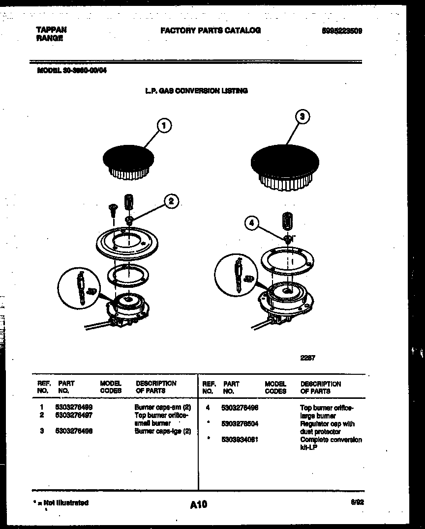 08 - BURNER PARTS