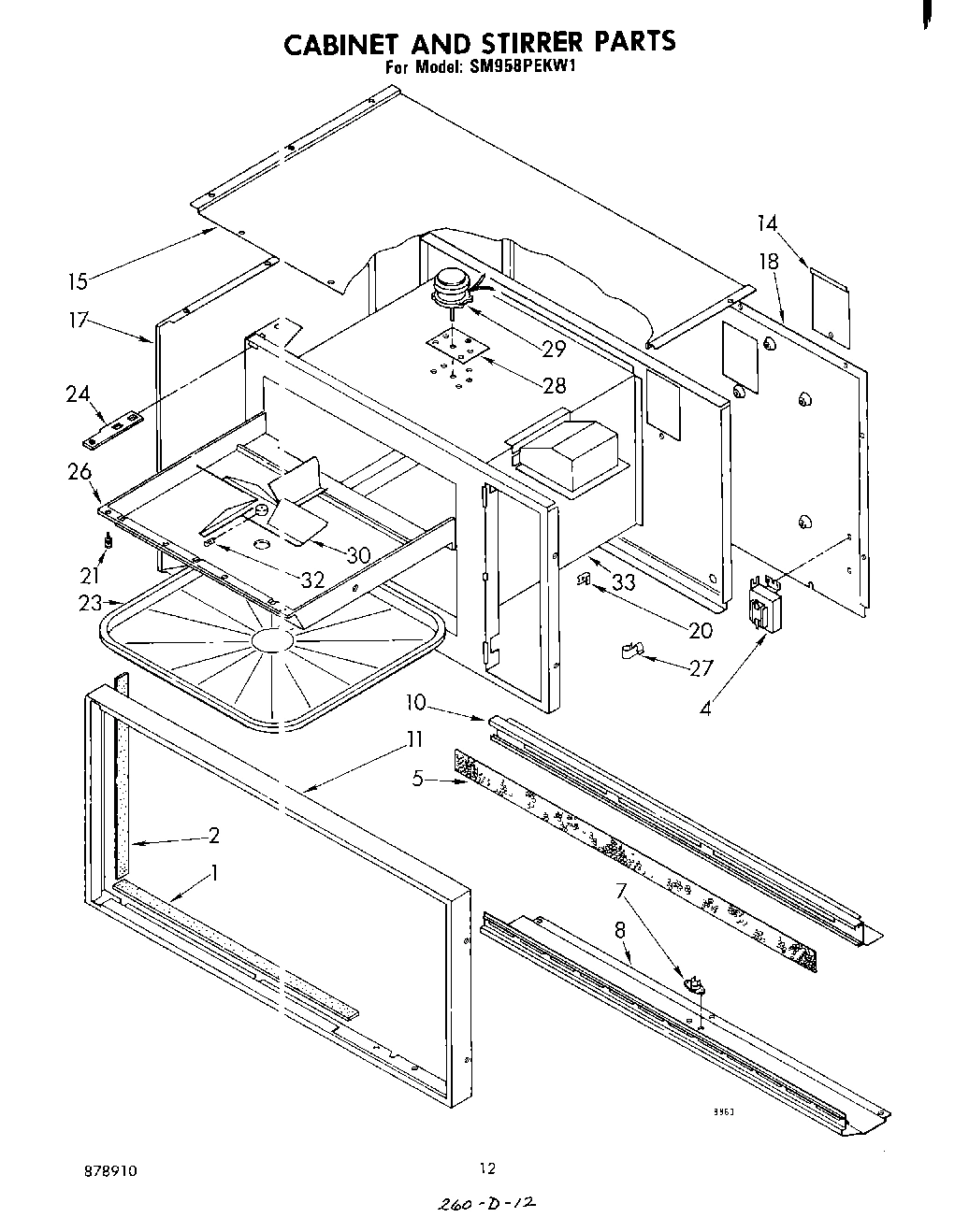 08 - CABINET AND STIRRER