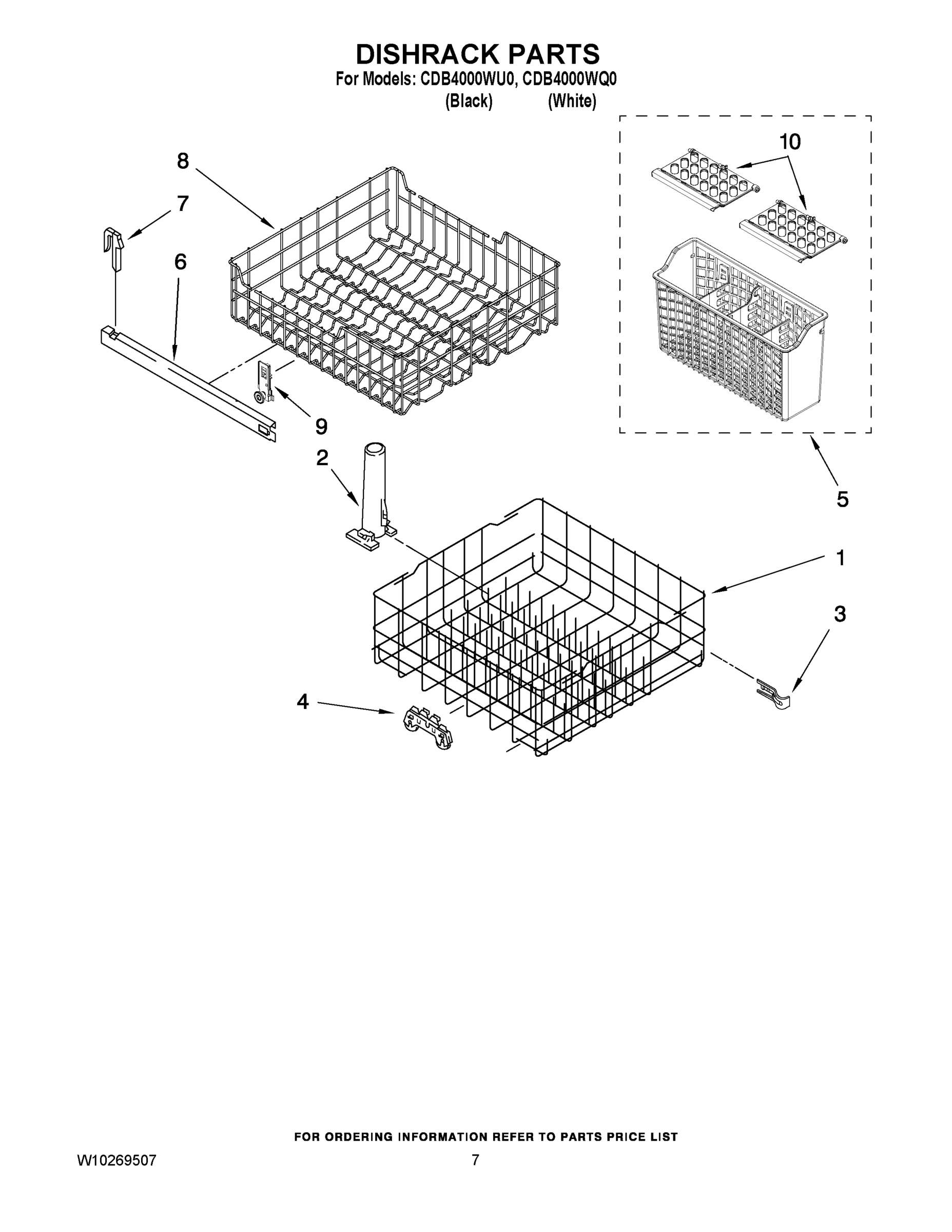 06 - DISHRACK PARTS