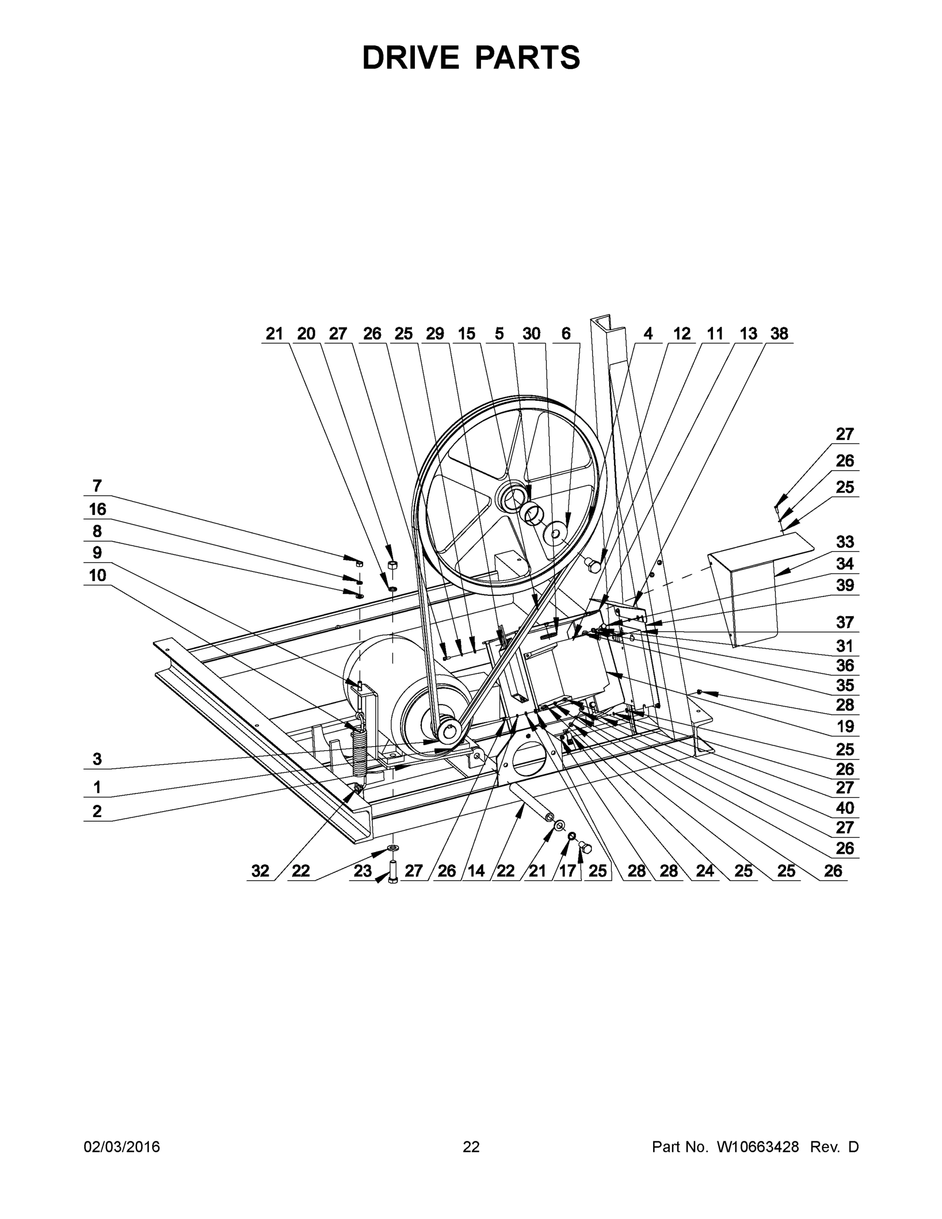 12 - DRIVE PARTS