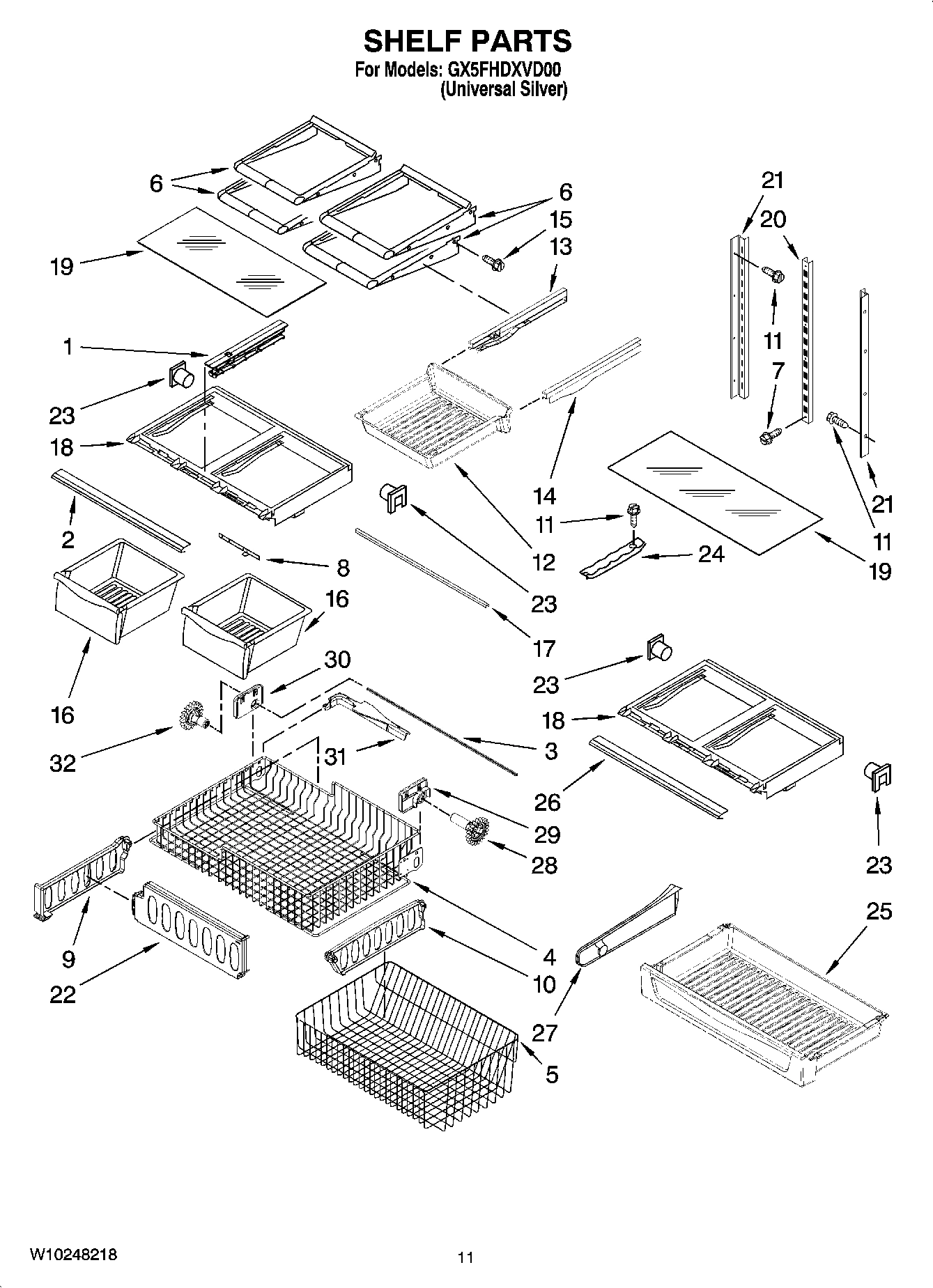 07 - SHELF PARTS