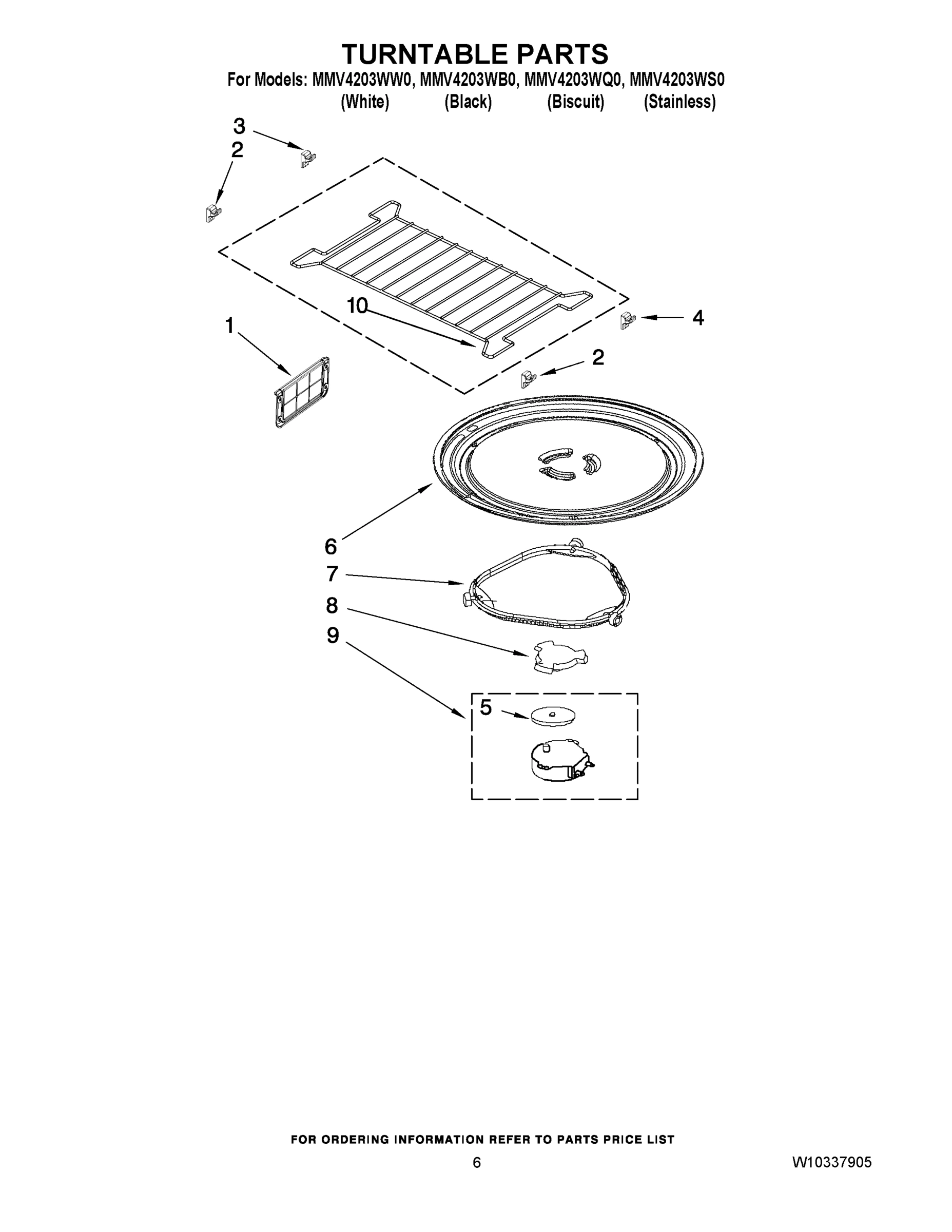 05 - TURNTABLE PARTS