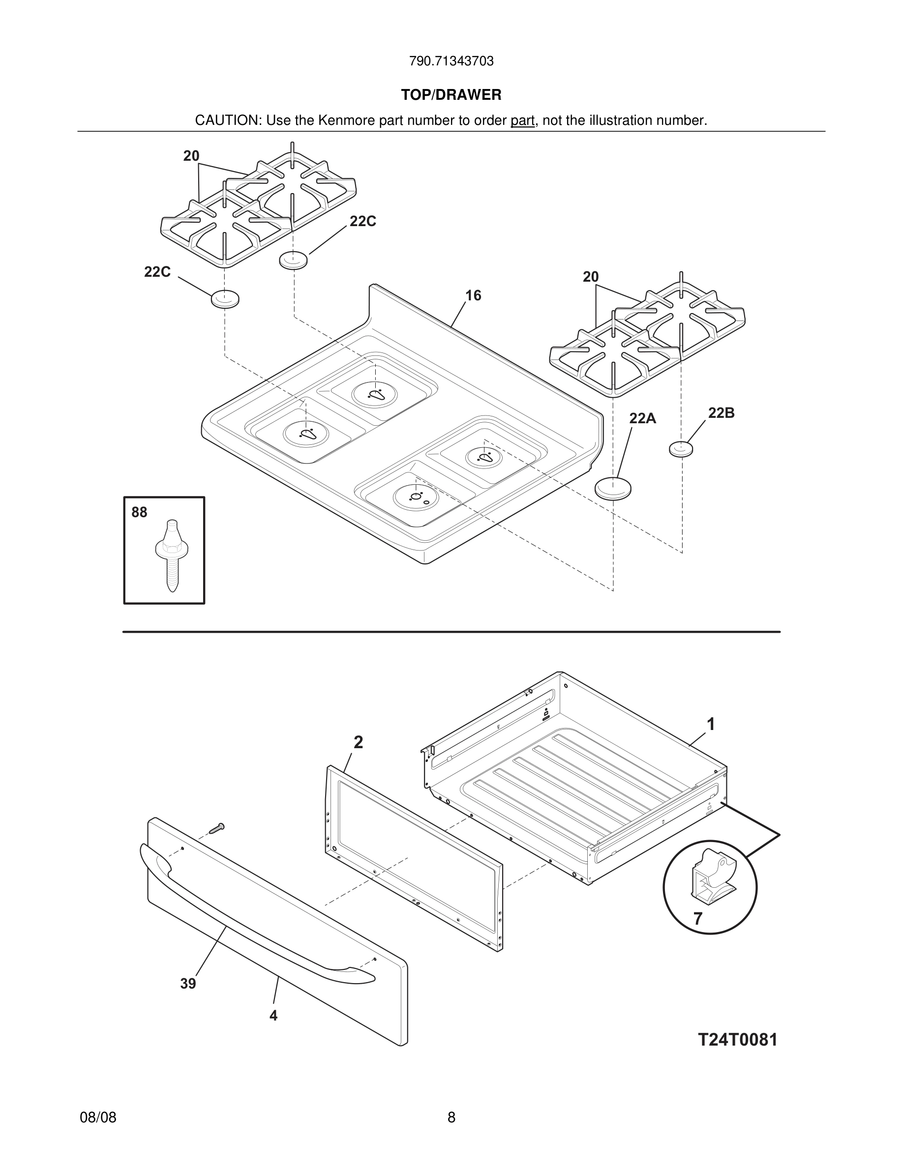 09 - TOP / DRAWER