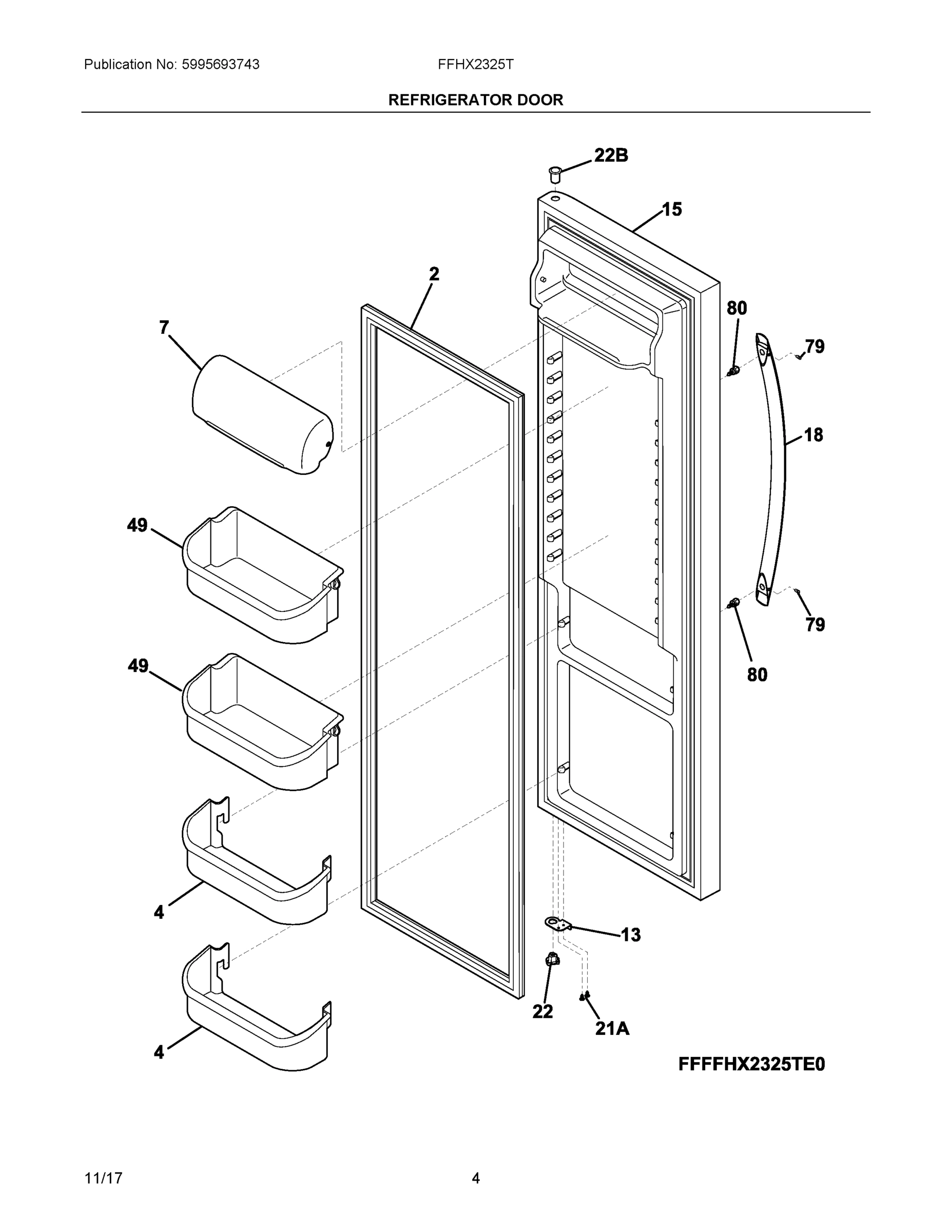 03 - REFRIGERATOR DOOR