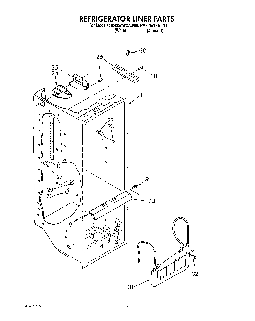 02 - REFRIGERATOR LINER