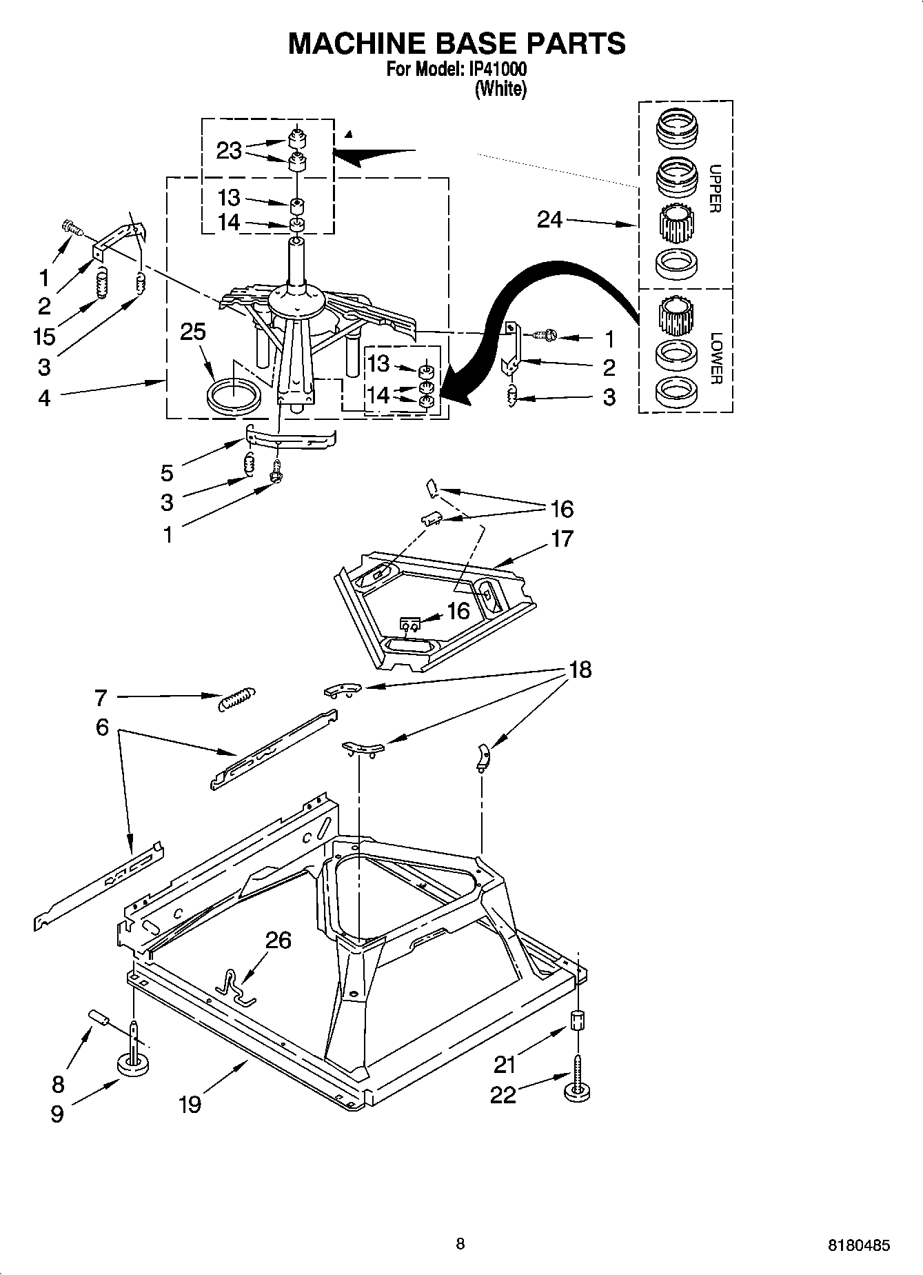 05 - MACHINE BASE PARTS