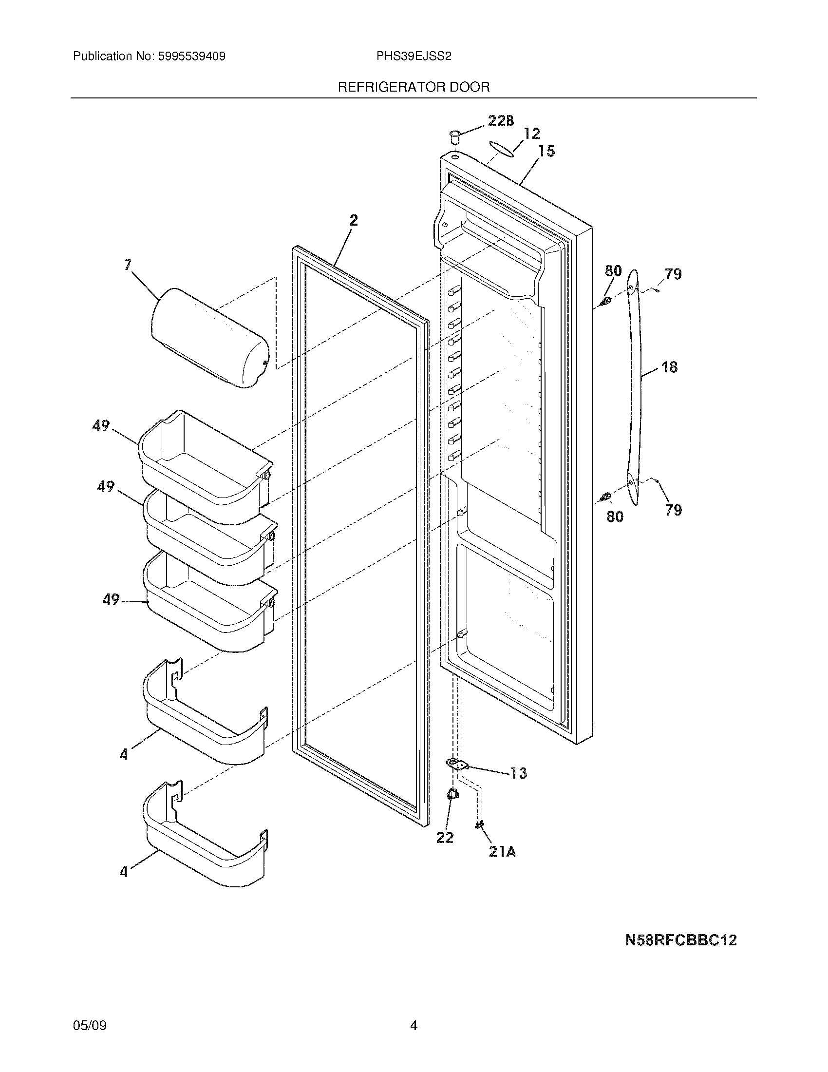 05 - REFRIGERATOR DOOR