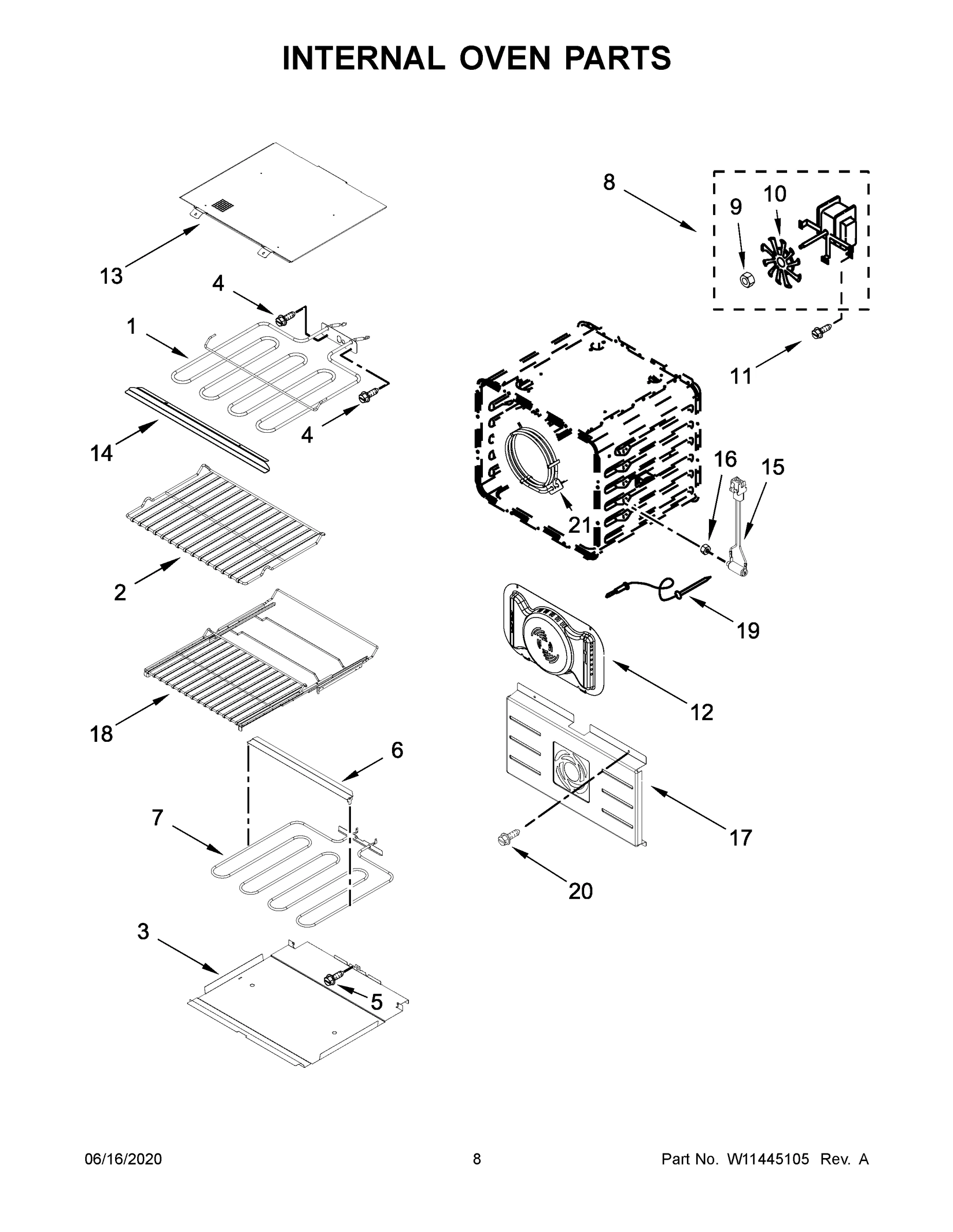 05 - INTERNAL OVEN PARTS