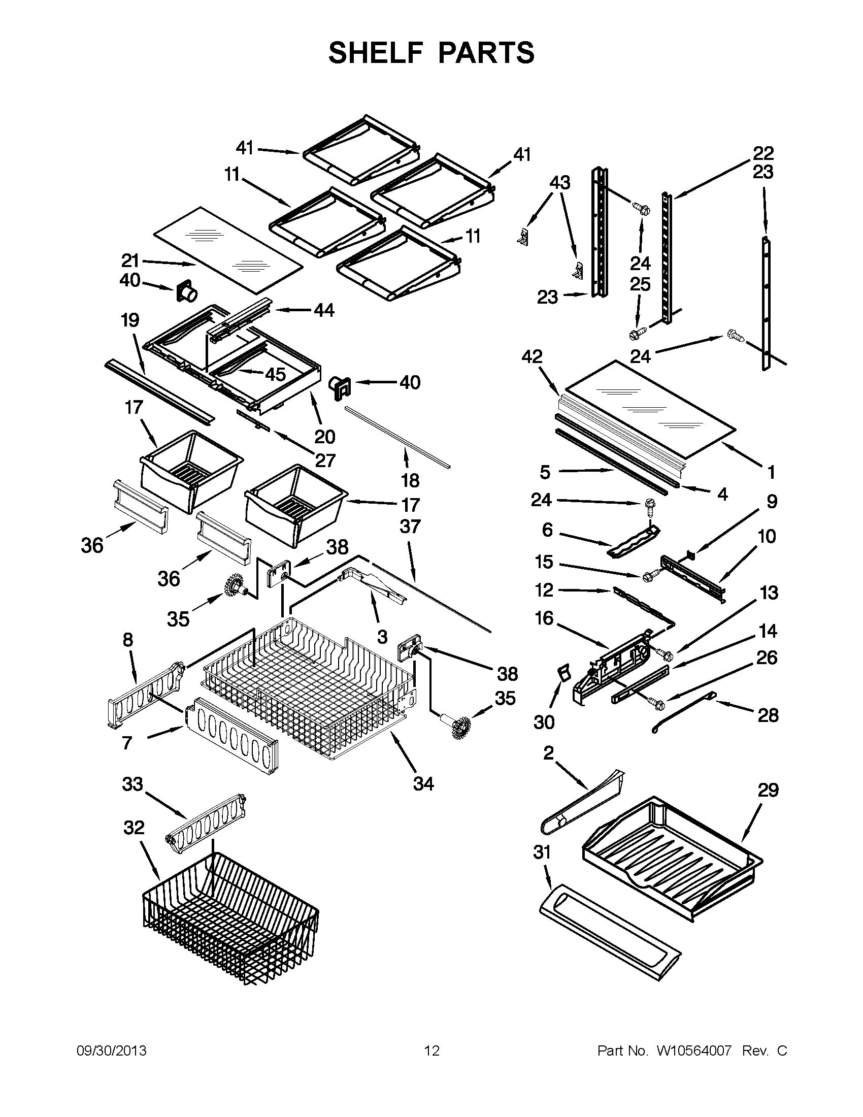 07 - SHELF PARTS