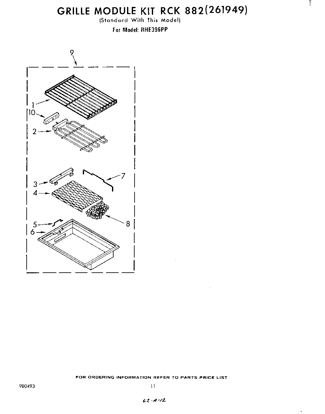 08 - GRIDDLE RCK 884 (261950) , CUTTING