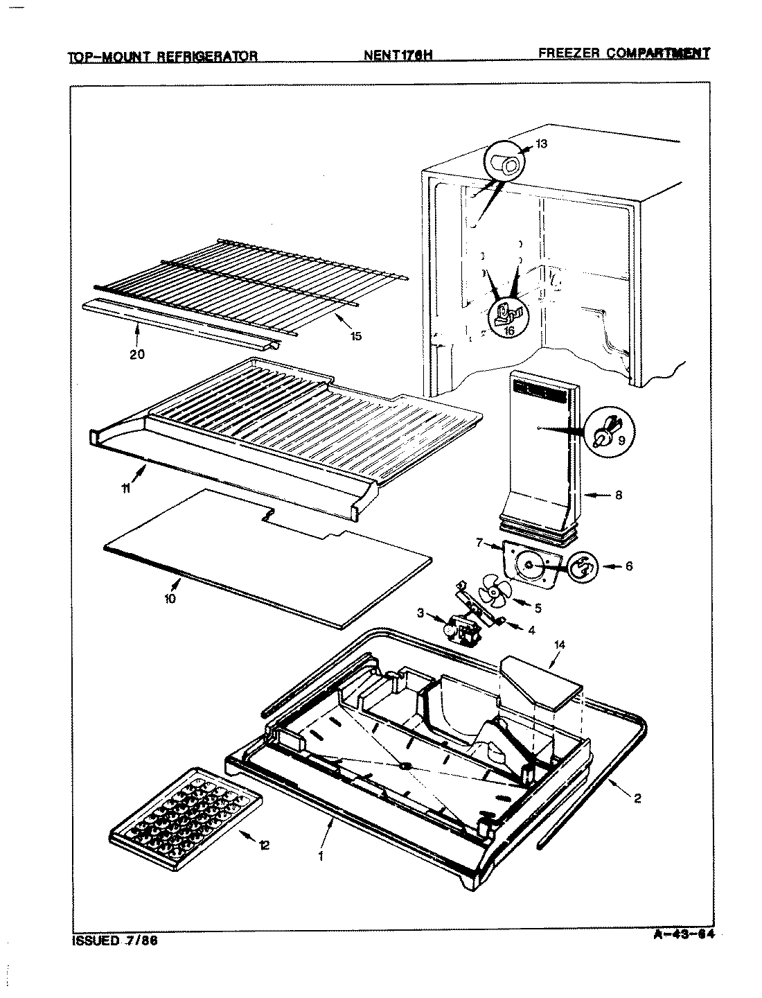 01 - FREEZER COMPARTMENT